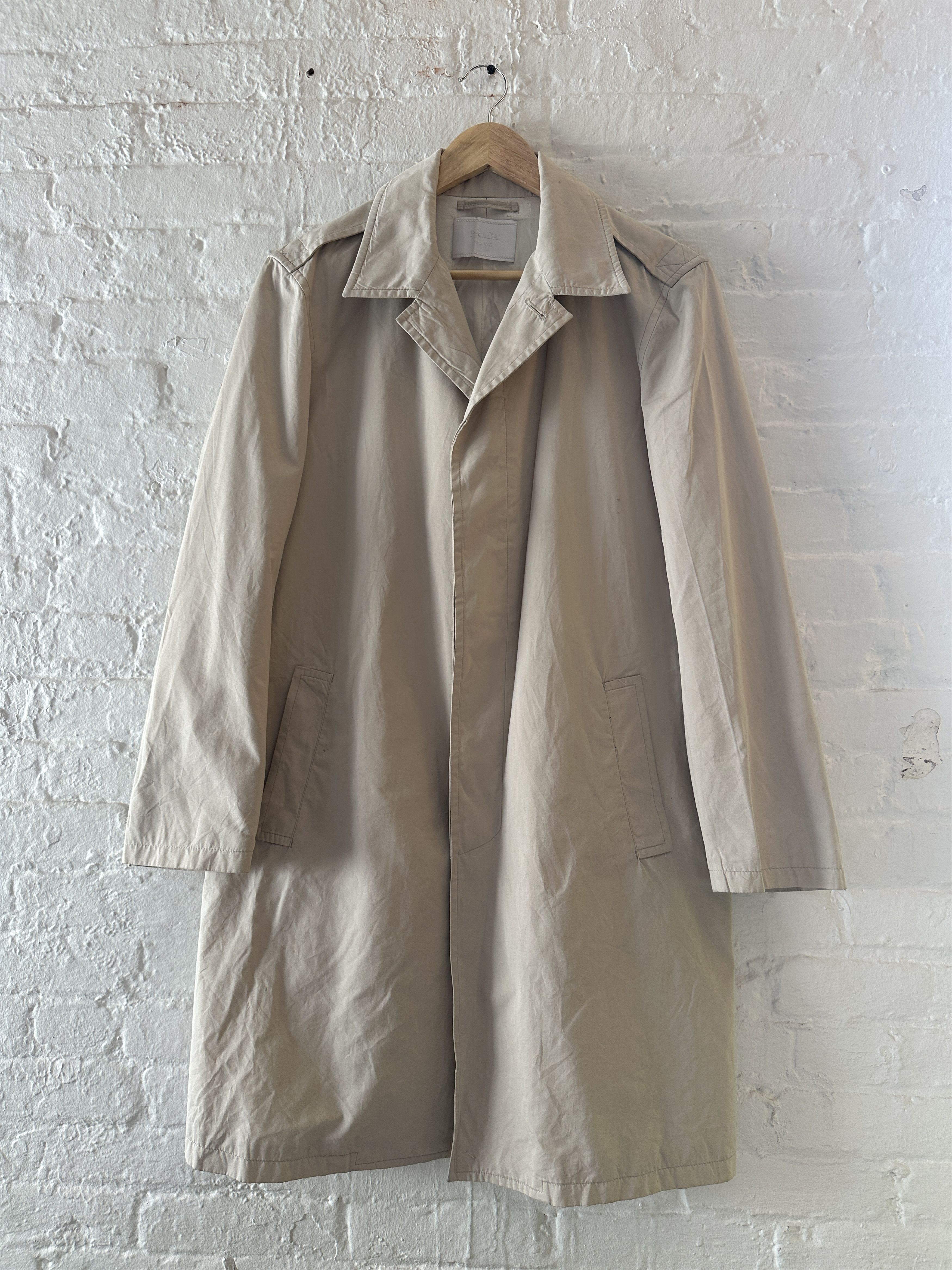 Prada Prada Trench Coat Size US M / EU 48-50 / 2 - 2 Thumbnail