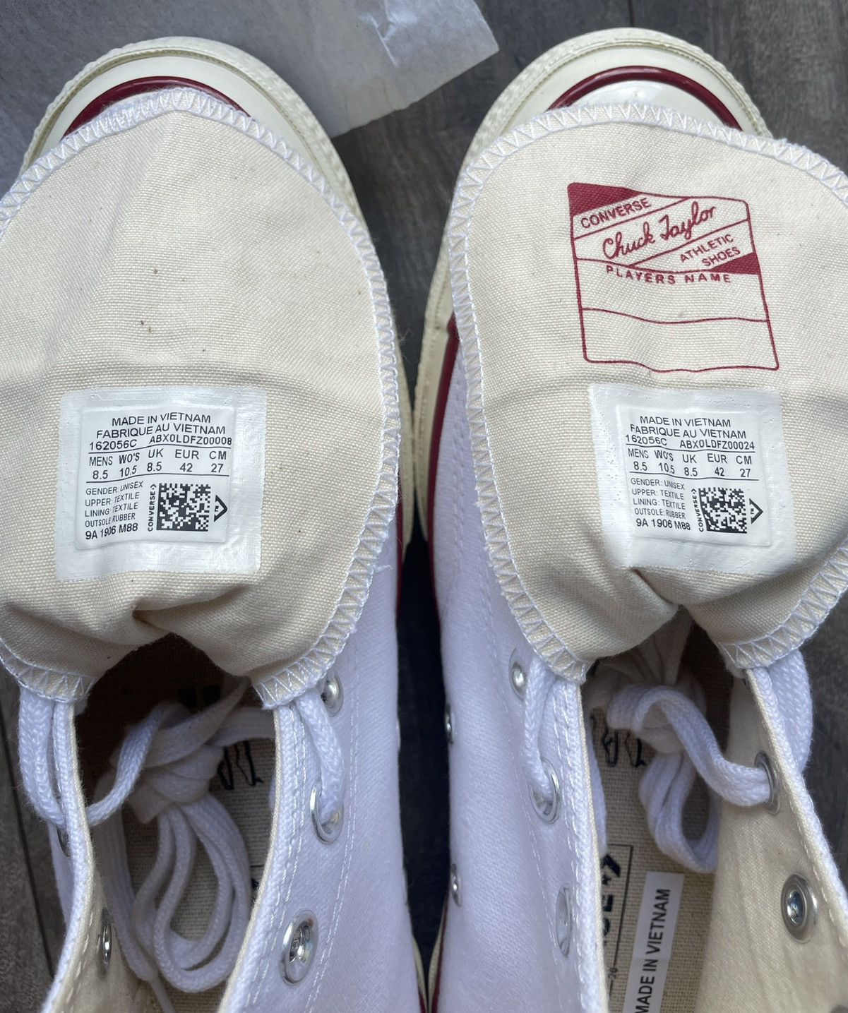 Converse × Market New 8.5 Market WHITE Chuck 70 Hi RARE Sneaker Size US 8.5 / EU 41-42 - 6 Thumbnail