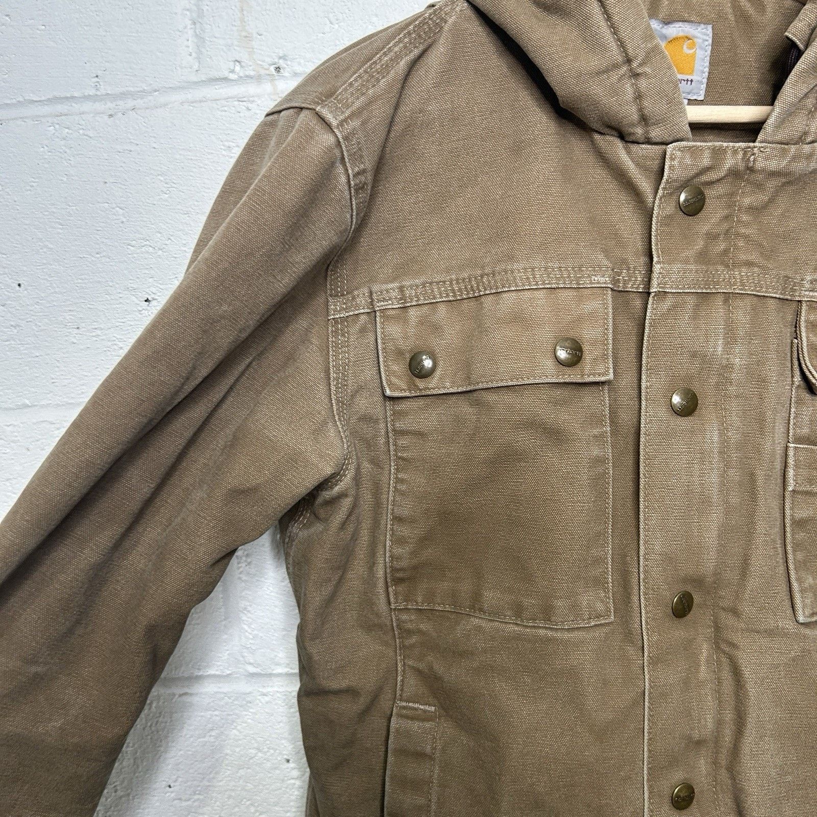 Carhartt Carhartt Sherpa-Lined Bartlett Hooded Jacket “Brown” Size US S / EU 44-46 / 1 - 4 Thumbnail
