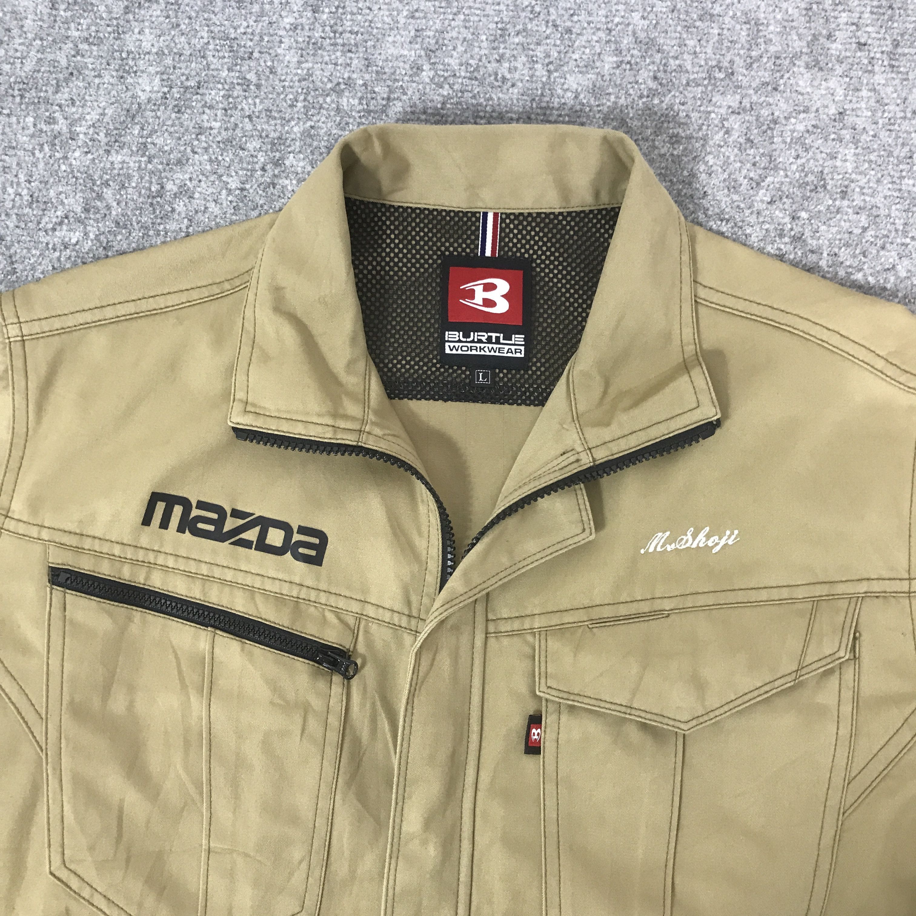 Japanese Brand Vintage Mazda Racing Japan Uniform Custom Jacket Size US L / EU 52-54 / 3 - 7 Thumbnail