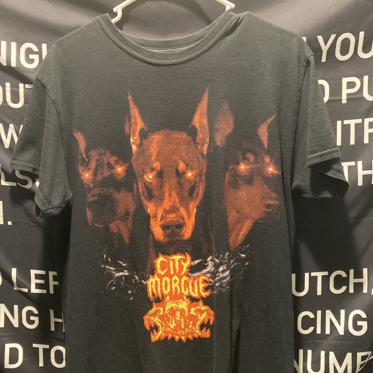 City Morgue City Morgue Doberman Tee *RARE* Size US M / EU 48-50 / 2 - 1 Thumbnail