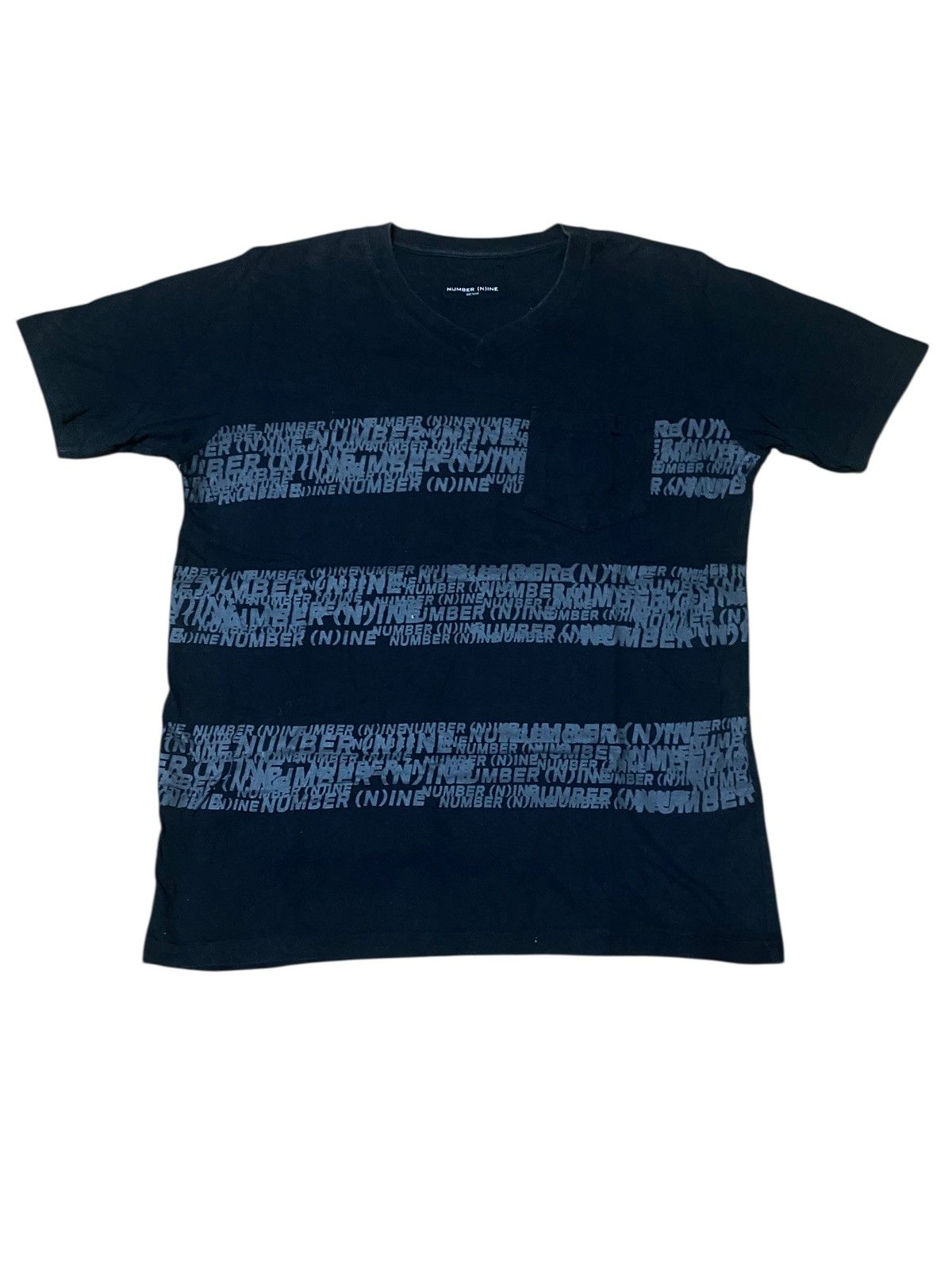 Number (N)ine SS 02 Number Nine 'Hipster' Over Print | Grailed