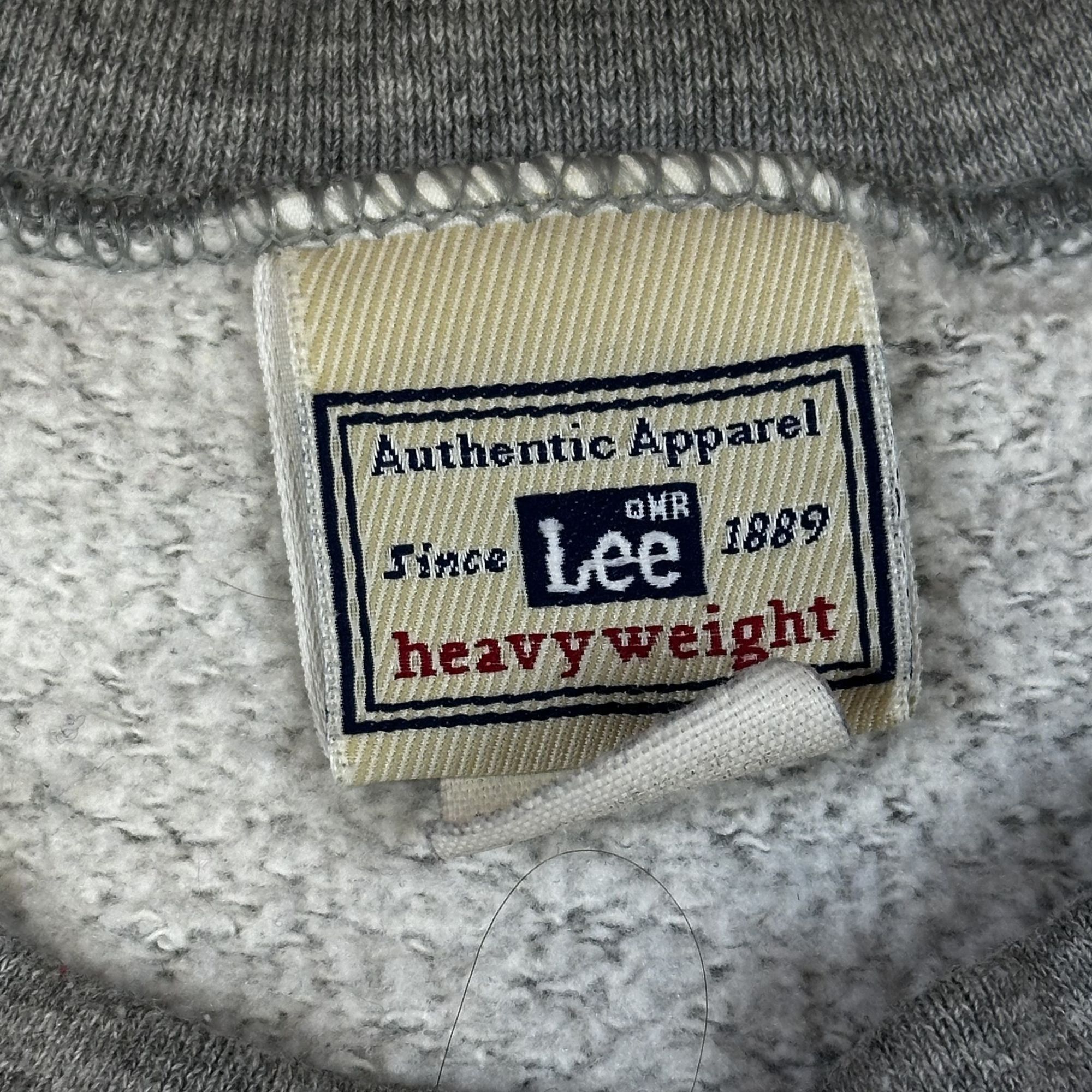 Lee Indiana University Gray Crewneck Sweatshirt Heavyweight By L Size US L / EU 52-54 / 3 - 3 Thumbnail