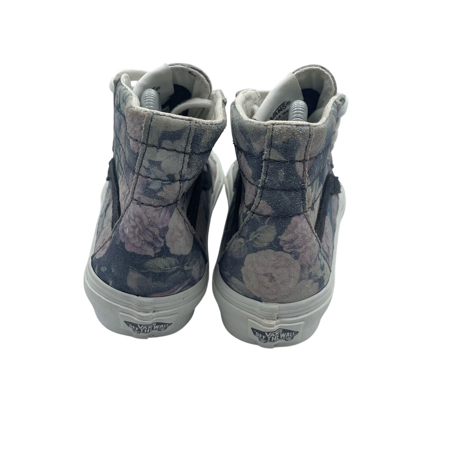 Vans VANS Sk8 Floral Hi Purple Shoes Canvas Lace Up Womens 6.5 Size US 6.5 / IT 36.5 - 5 Thumbnail