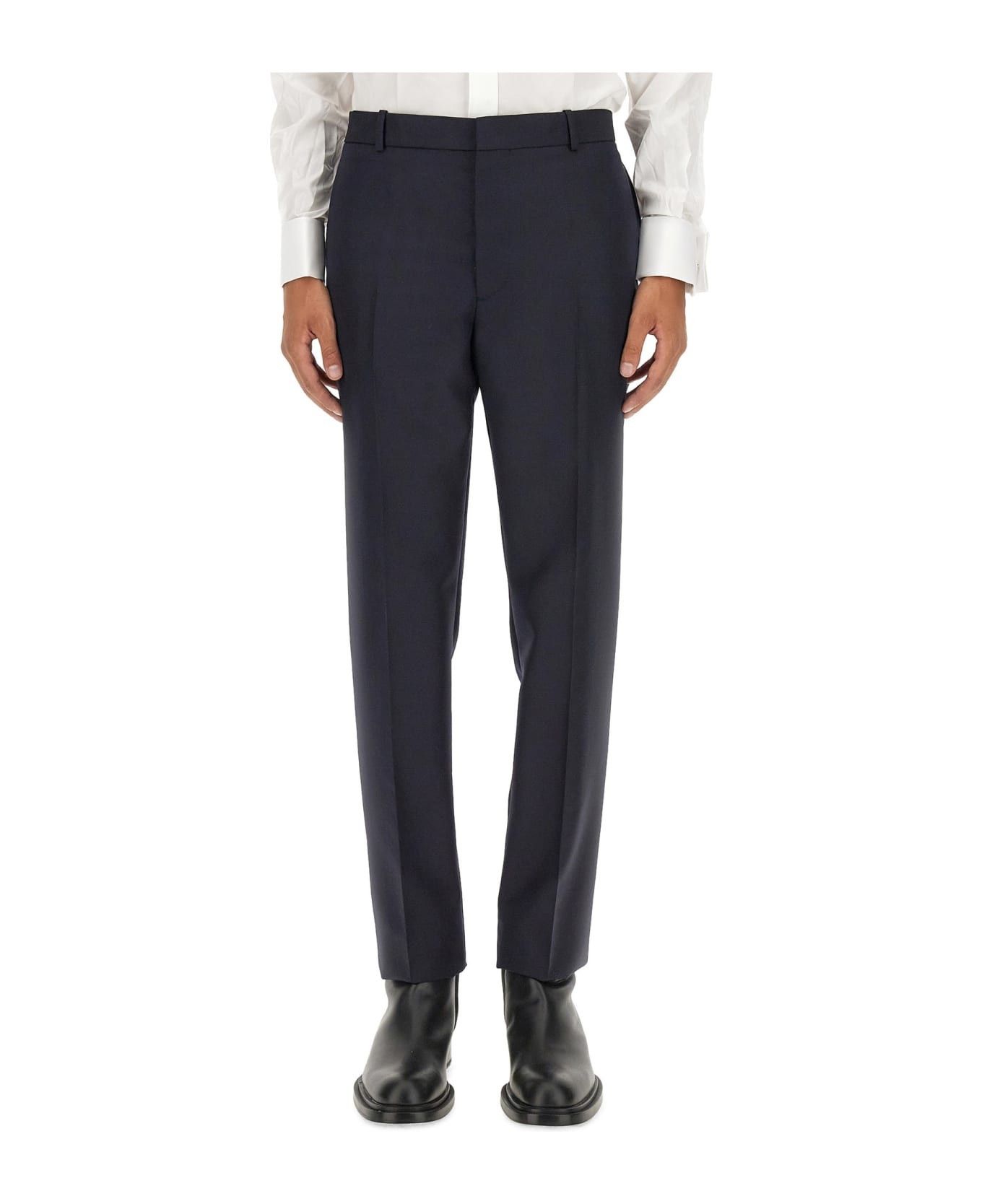 Alexander McQueen o1w1db10725 Tailored Cigarette Trousers in Black Size US 36 / EU 52 - 2 Thumbnail