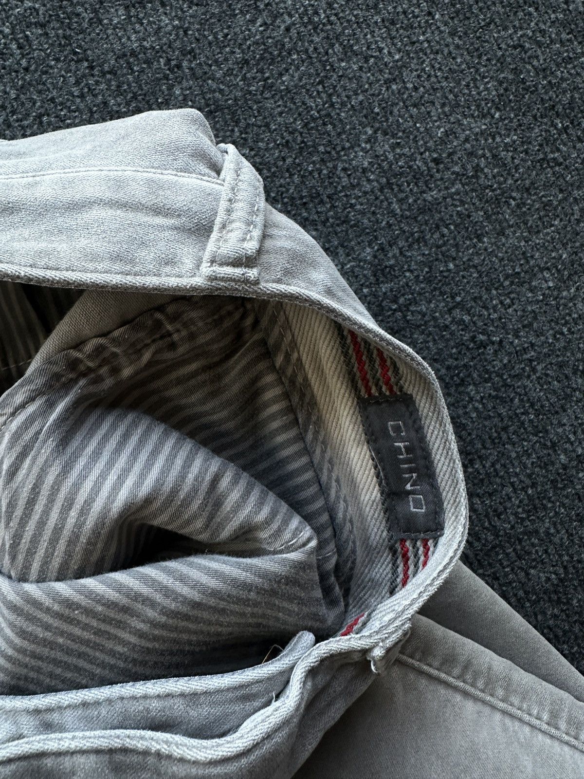 Eleventy 🚨 ELEVENTY GRAY MEN UNISEX PANTS SOFT LUXURY OLD MONEY Size US 29 - 11 Thumbnail