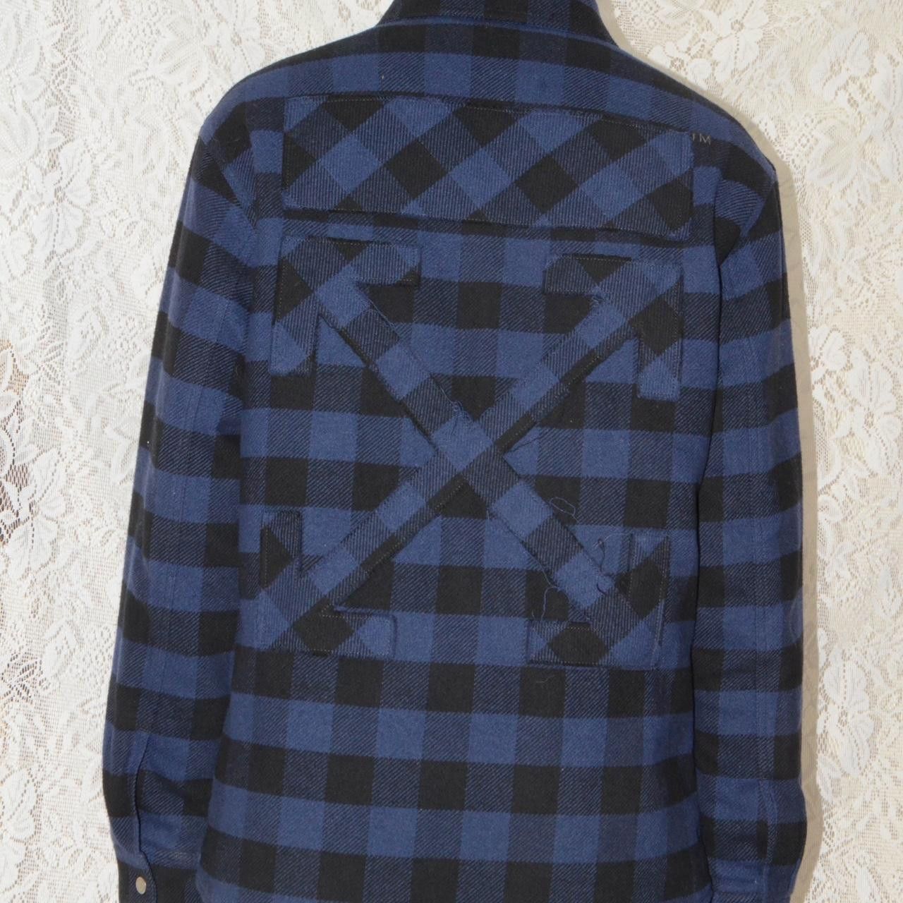 Off-White Insulated Flannel Shirt/Jacket Size US L / EU 52-54 / 3 - 2 Thumbnail