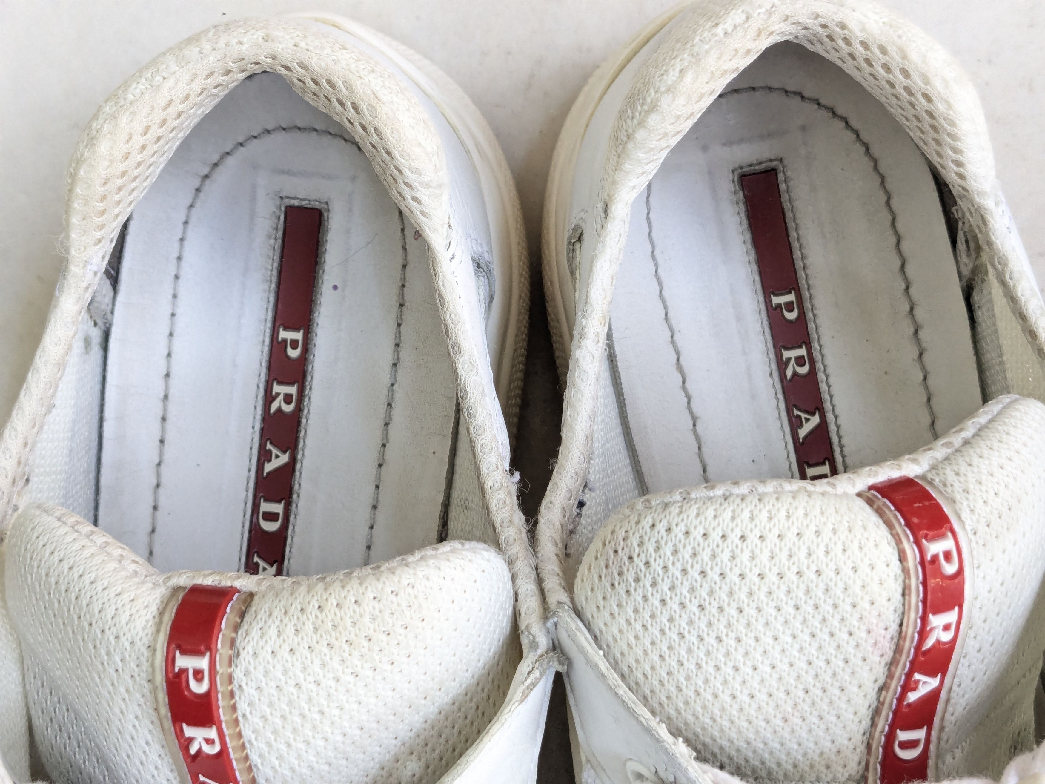 Prada Prada America's Cup White 8 Leather Low Top Size US 8 / EU 41 - 3 Thumbnail