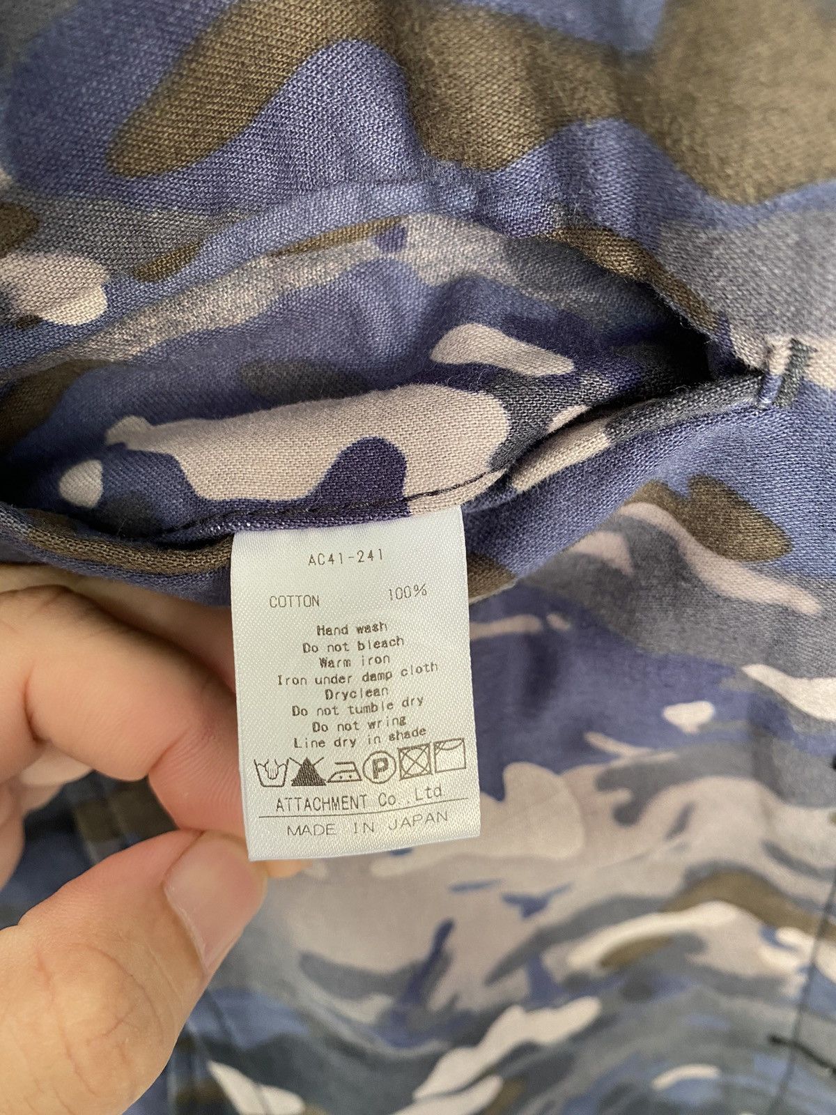Kazuyuki Kumagai Attachment Attachment camo long jacket Size US M / EU 48-50 / 2 - 11 Thumbnail