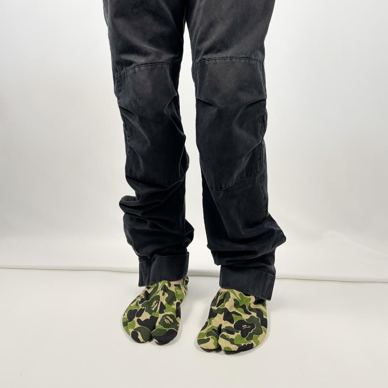 Bape × Tabi Footwear A Bathing Ape BAPE cotton tabi room shoes Size US 9 / EU 42 - 6 Thumbnail