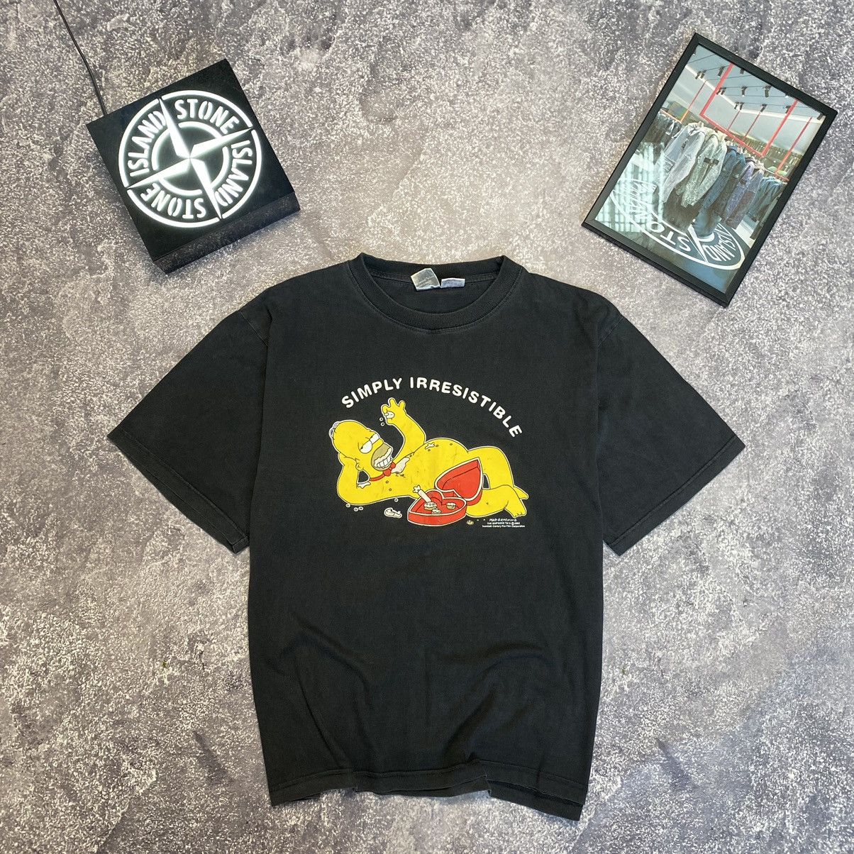 Cartoon Network Vintage The Simpsons 2002 Homer Simpson’s Matt groening tee Size US L / EU 52-54 / 3 - 1 Thumbnail
