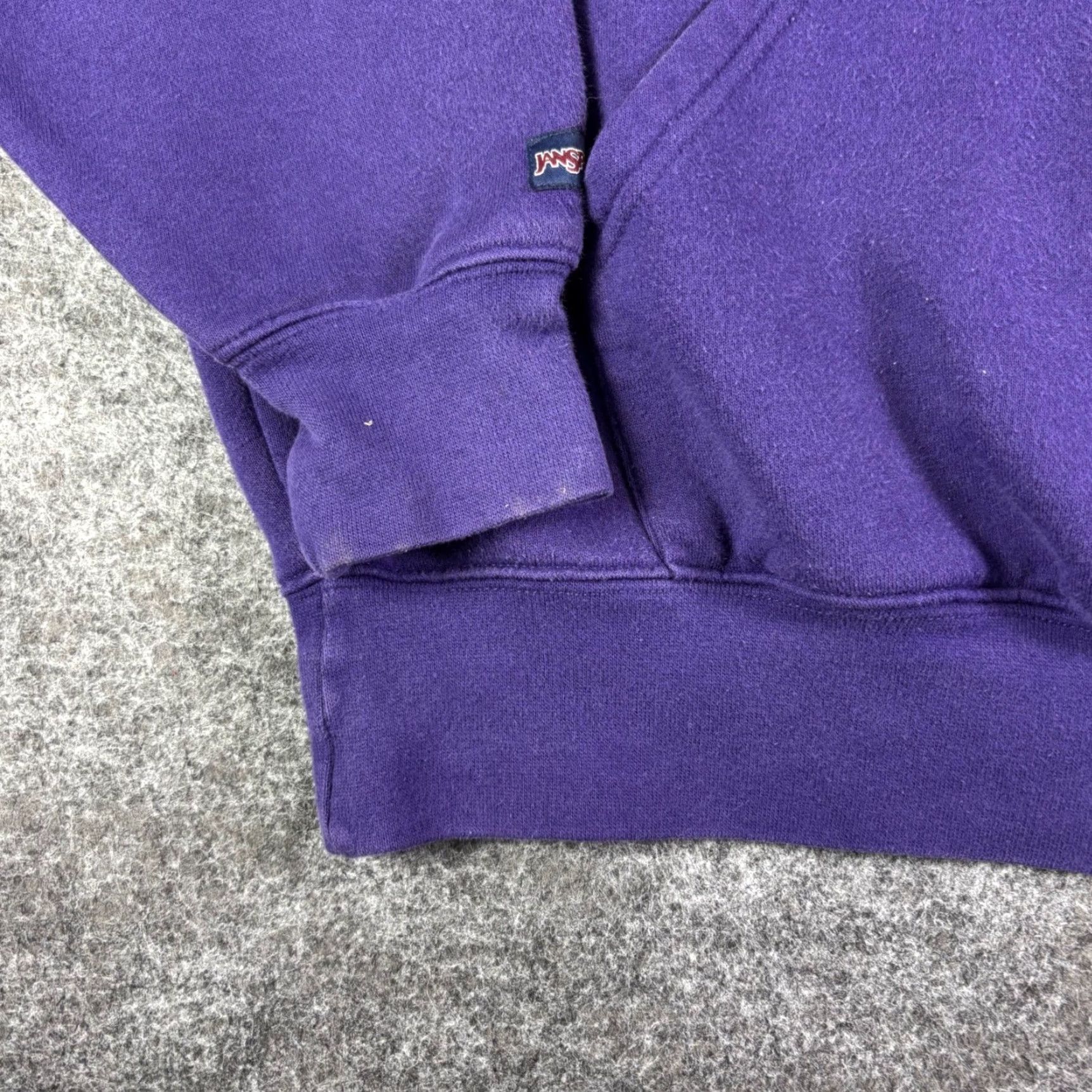 Jansport Jansport Hoodies West Chester University WCU Purple Mens Large Pullover Graphic Print Hooded Pocket Logo 90s School Basketball Sweatshirt Size US L / EU 52-54 / 3 - 7 Thumbnail