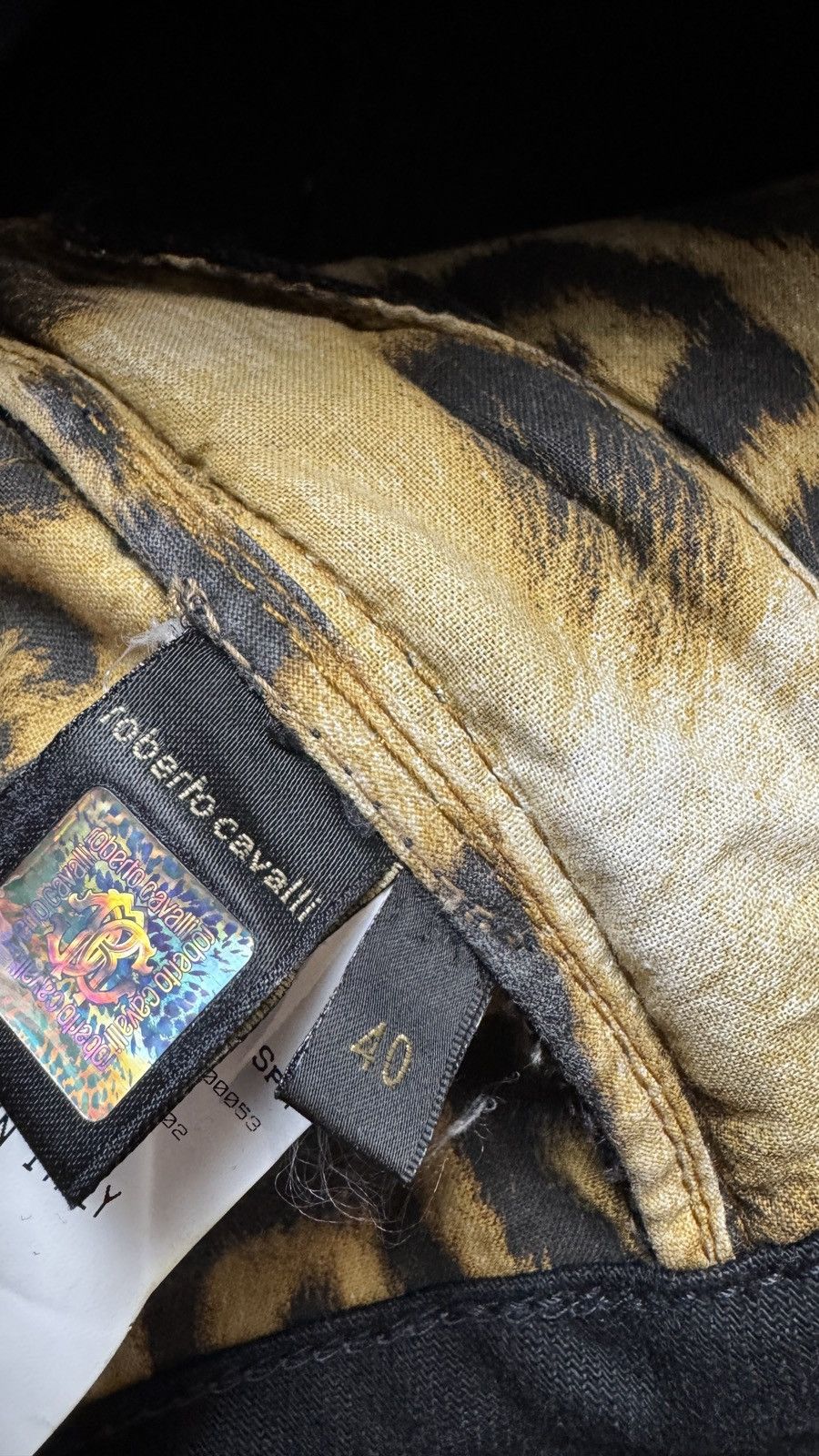 Roberto Cavalli Y2K Faded Punk Jeans grunge LGB hedi slimane dior ysl acne Size 27" / US 4 / IT 40 - 6 Thumbnail