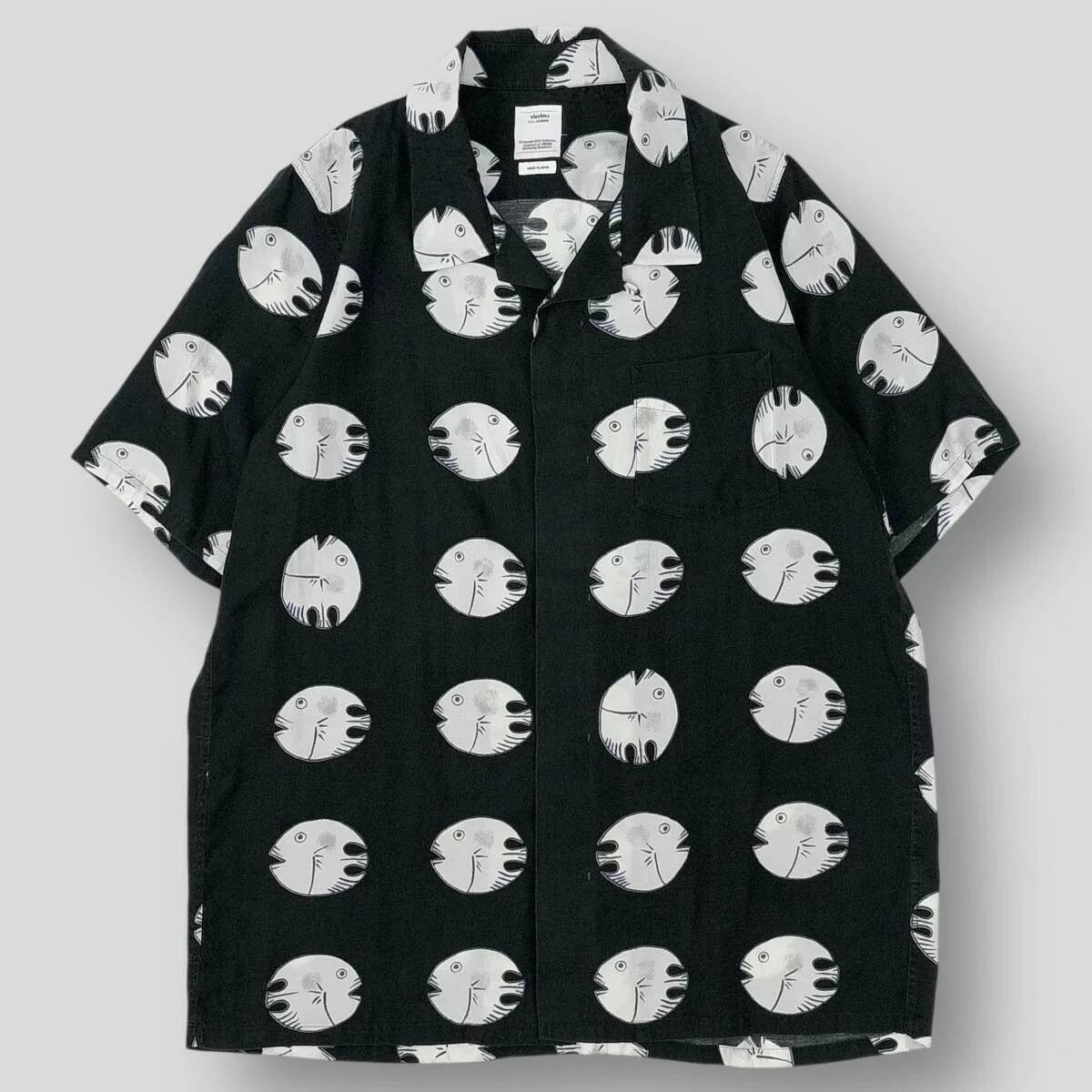 visvim short sleeve fishy shirt