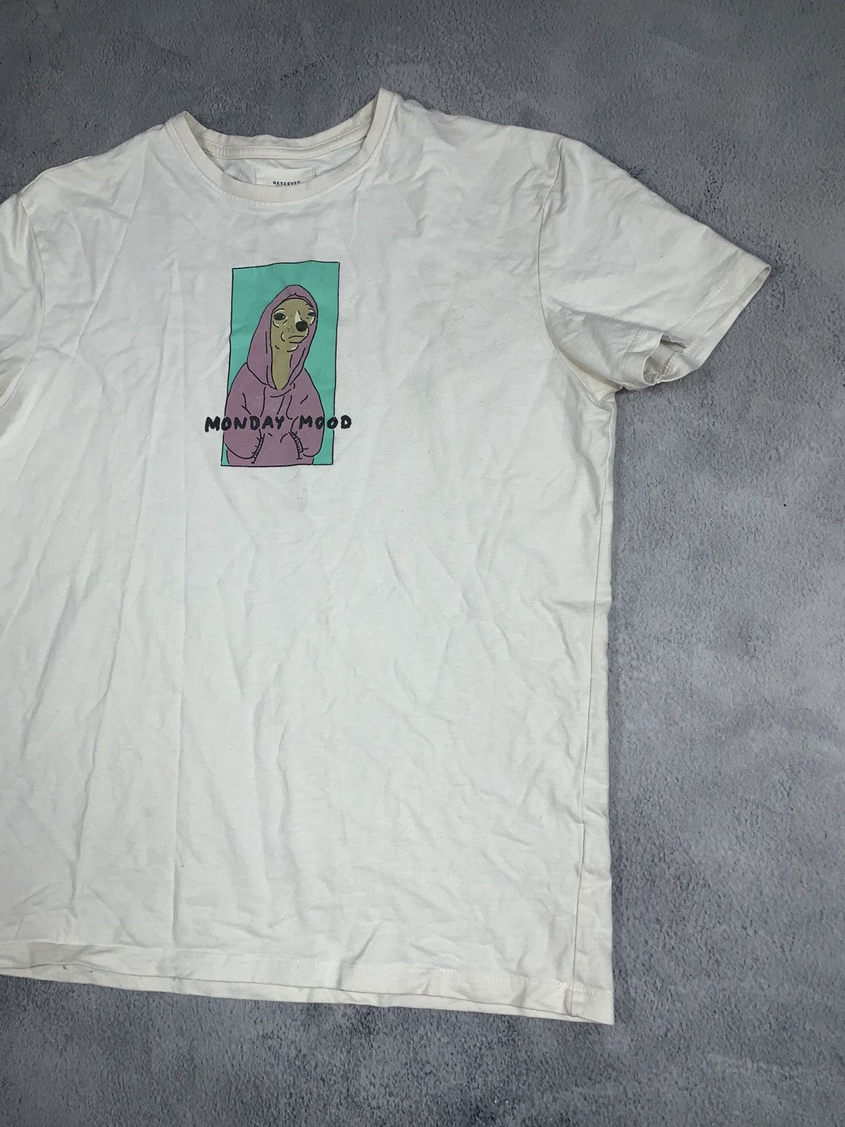 Vintage Vintage Y2K Monday mood humor big logo tee size L Size US L / EU 52-54 / 3 - 3 Thumbnail