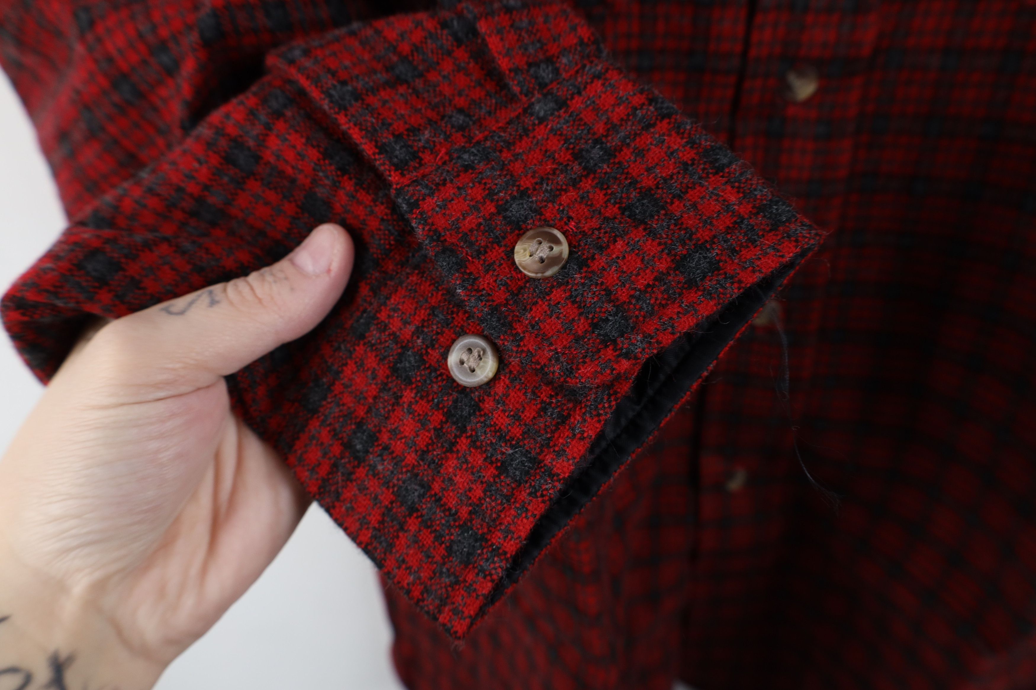 Vintage Deadstock Vintage Streetwear Pocket Collared Button Shirt Size US L / EU 52-54 / 3 - 7 Thumbnail