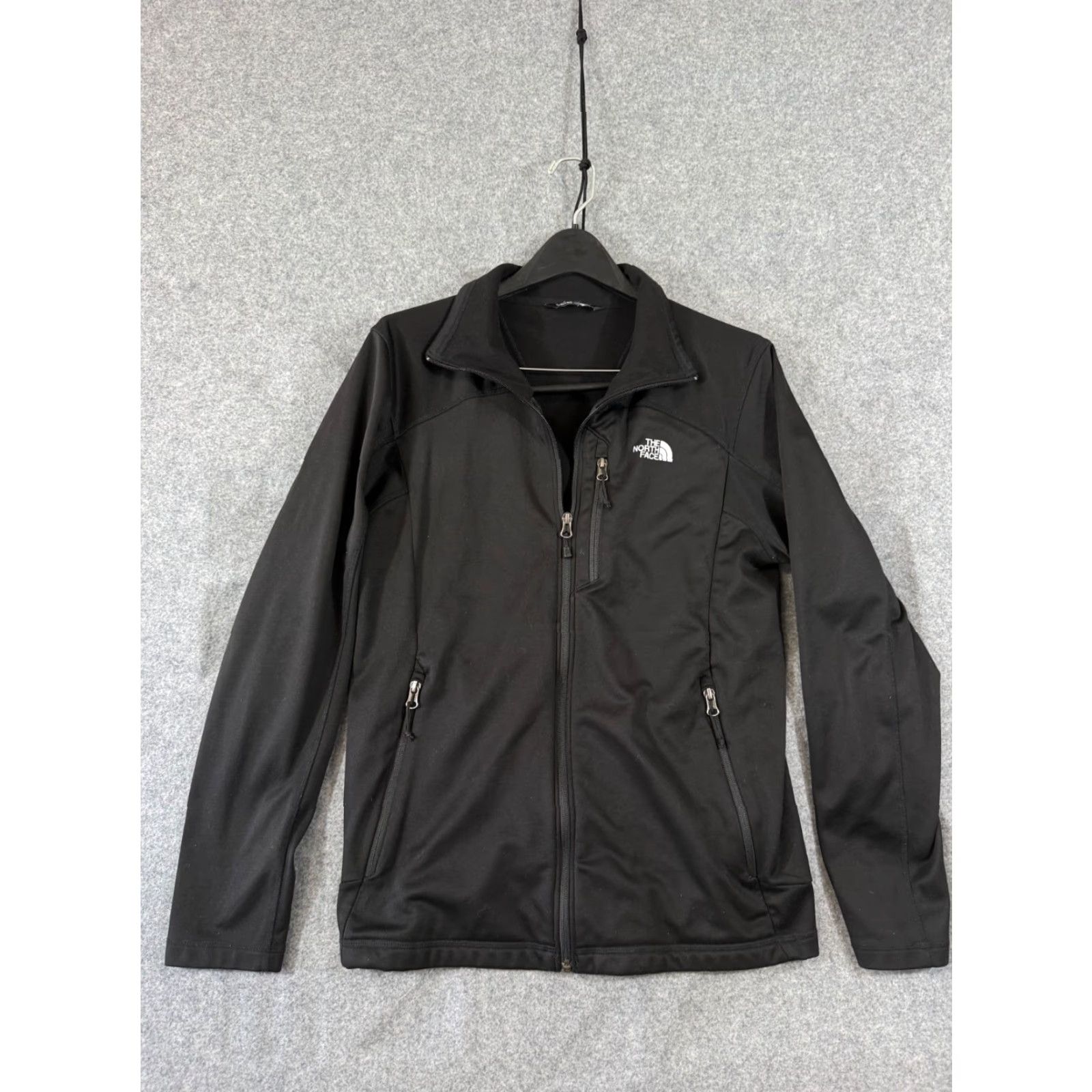 The North Face The North Face Jacket Mens M Black Full Zip Outdoor Zipped Pockets Logo Size US M / EU 48-50 / 2 - 3 Thumbnail