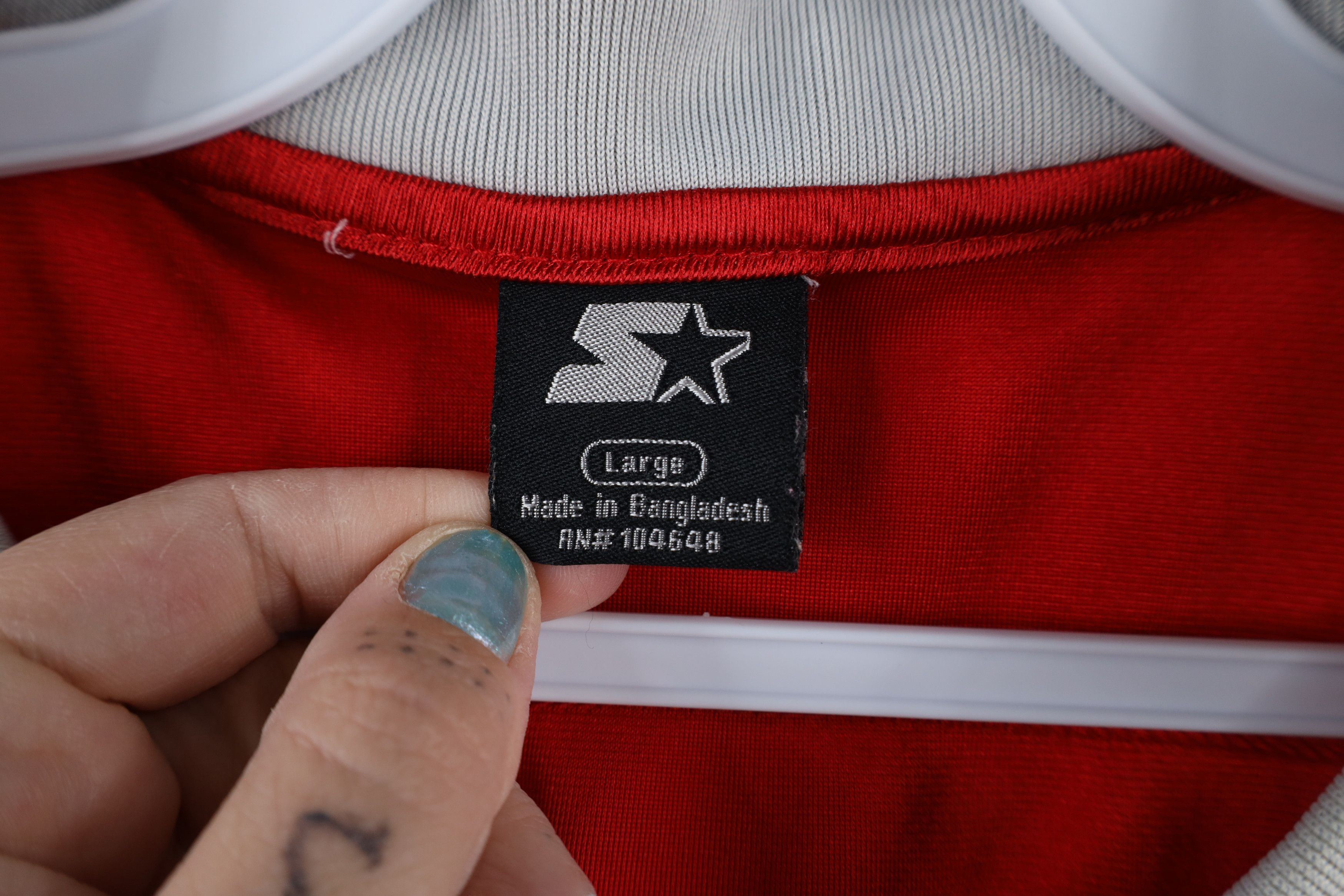 Starter Vintage Starter Ohio State University Football Jersey Red Size US L / EU 52-54 / 3 - 9 Thumbnail