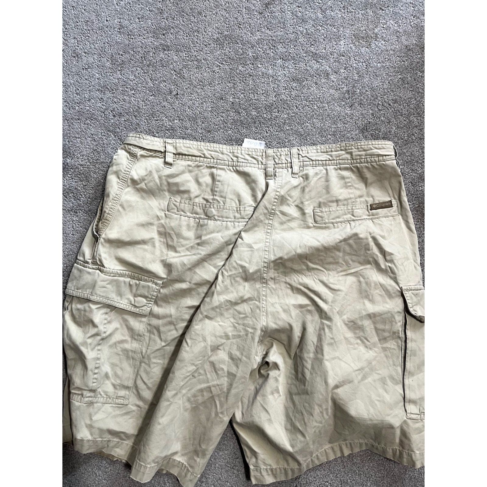 Vintage Columbia Men's Cargo Shorts Size 38 Beige Outdoor Casual Breathable Pockets Size US 38 / EU 54 - 3 Thumbnail