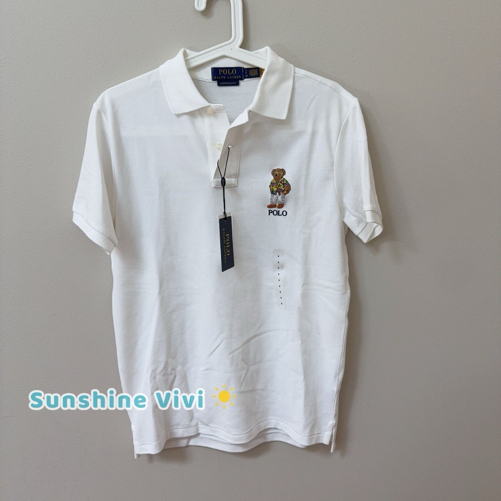 Ralph Lauren NWT Polo Ralph Lauren Custom Slim Fit Polo Bear Men's Small Size US S / EU 44-46 / 1 - 1 Thumbnail