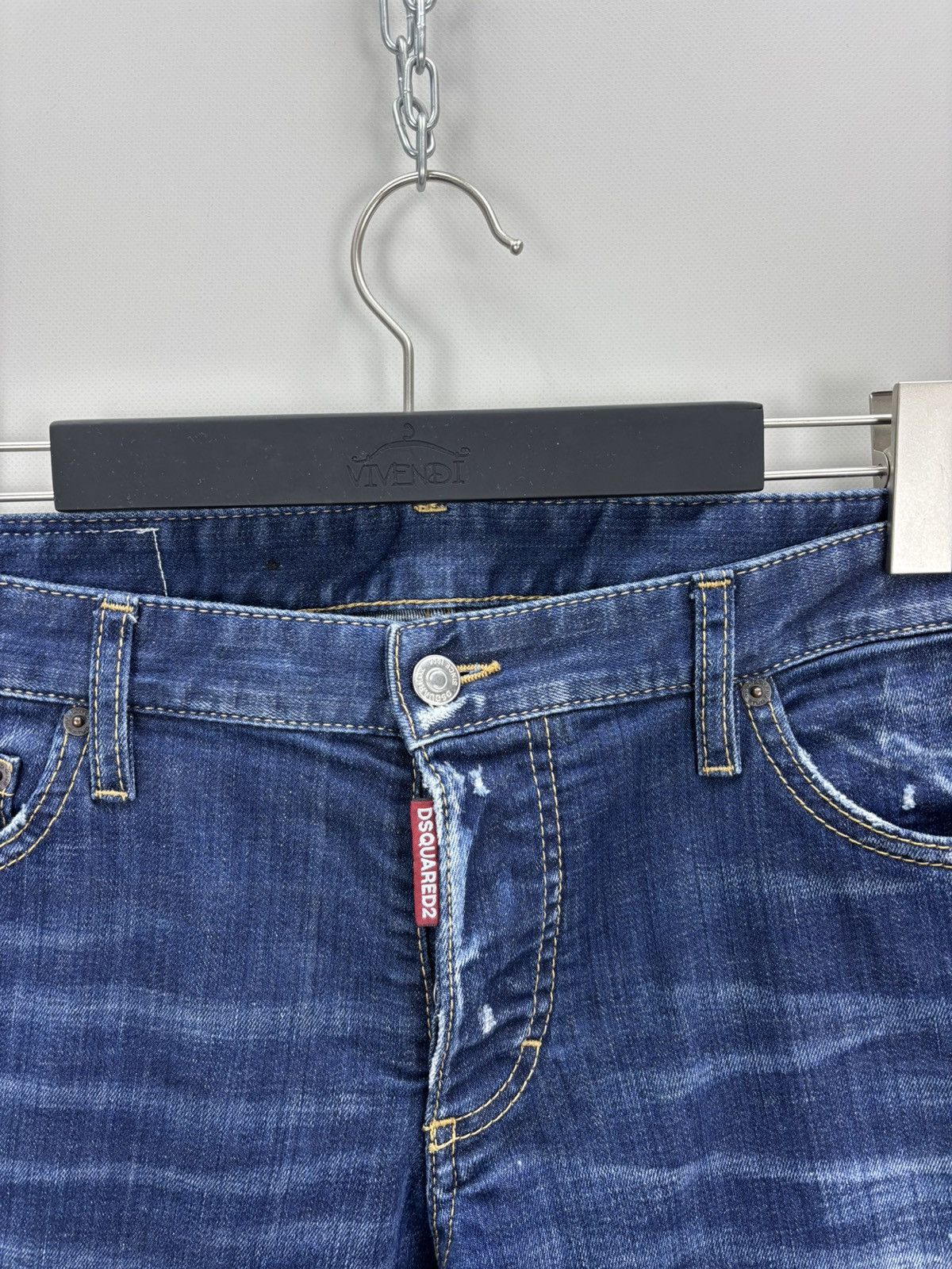 Dsquared2 Mens jeans Dsquared2 Size 52 Color Blue Size US 33 - 4 Thumbnail