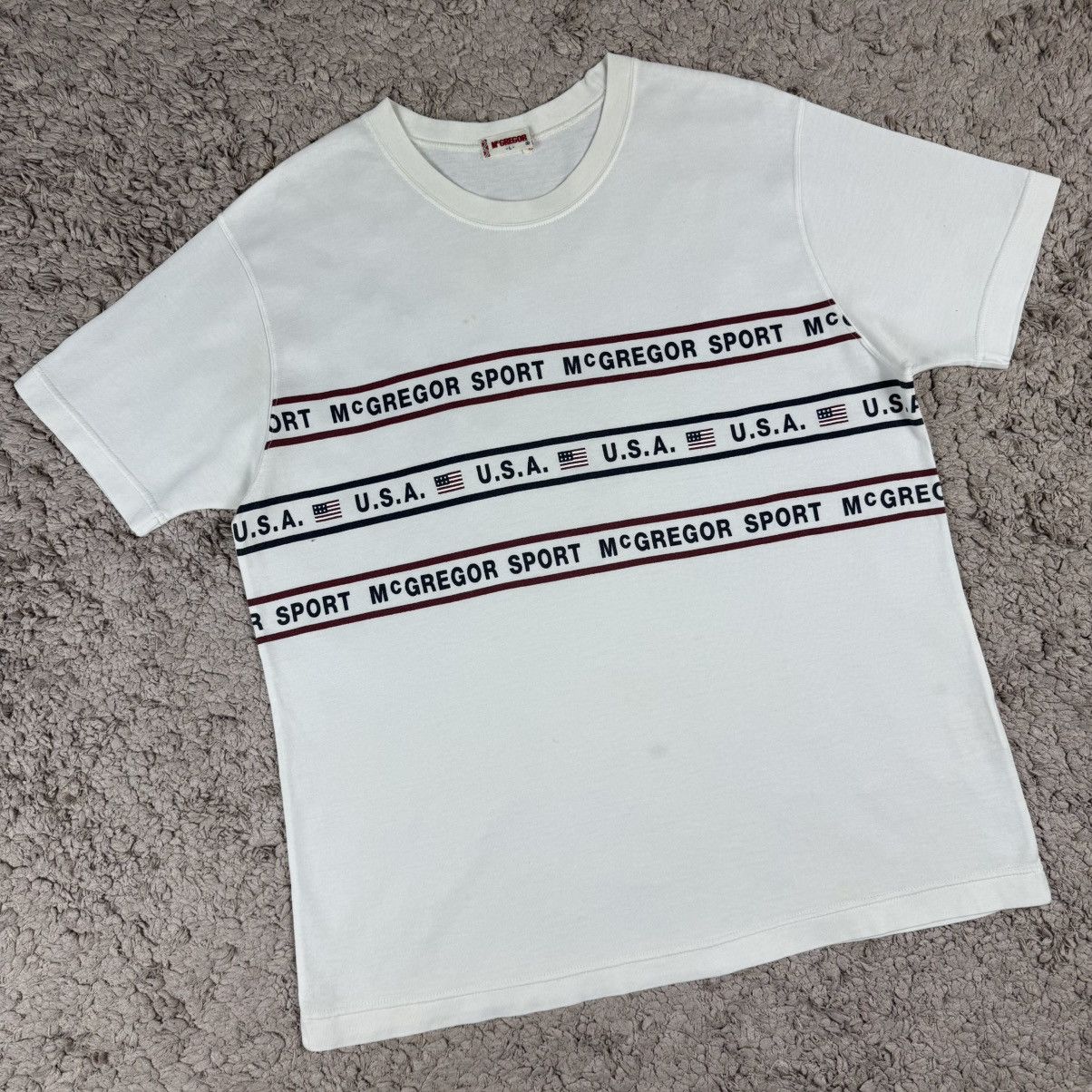 McGregor Vintage McGregor Sport USA T-shirt Size US L / EU 52-54 / 3 - 3 Thumbnail