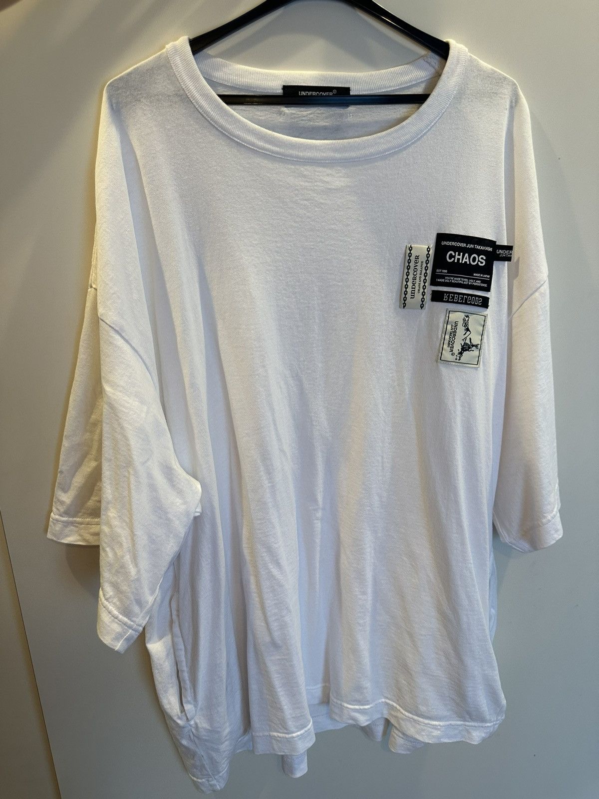 Undercover Chaos white shirt Size US L / EU 52-54 / 3 - 1 Thumbnail