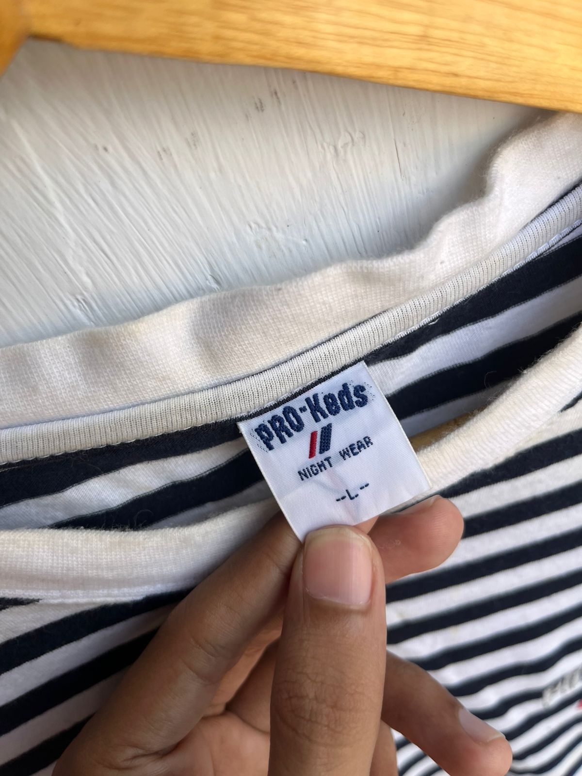 Pro-Keds Pro Keds Sportswear BlackWhite Striped Tee LGB Size US S / EU 44-46 / 1 - 3 Thumbnail