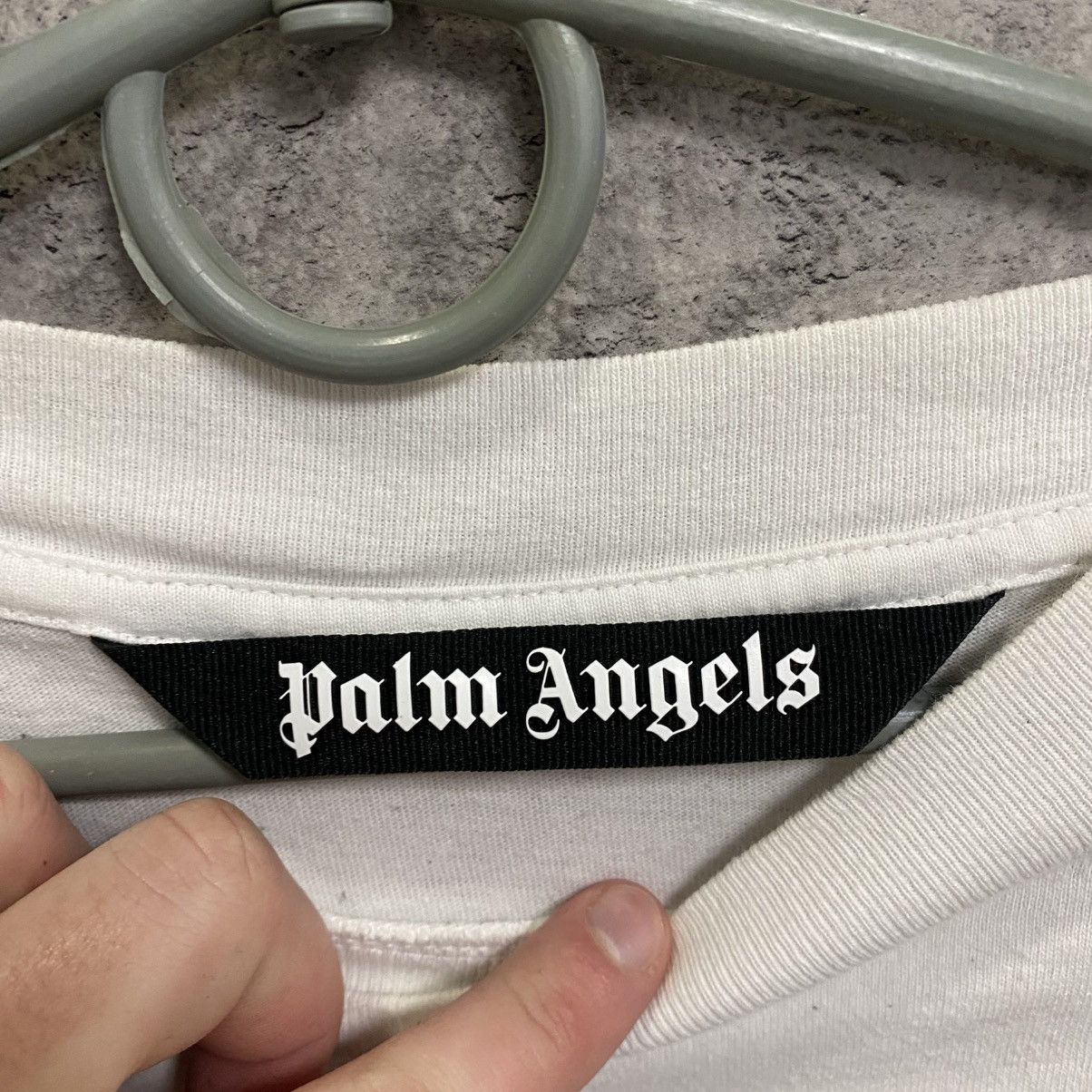 Palm Angels Palm Angels Los Angeles Sprayed Logo T-Shirt Size US L / EU 52-54 / 3 - 7 Thumbnail