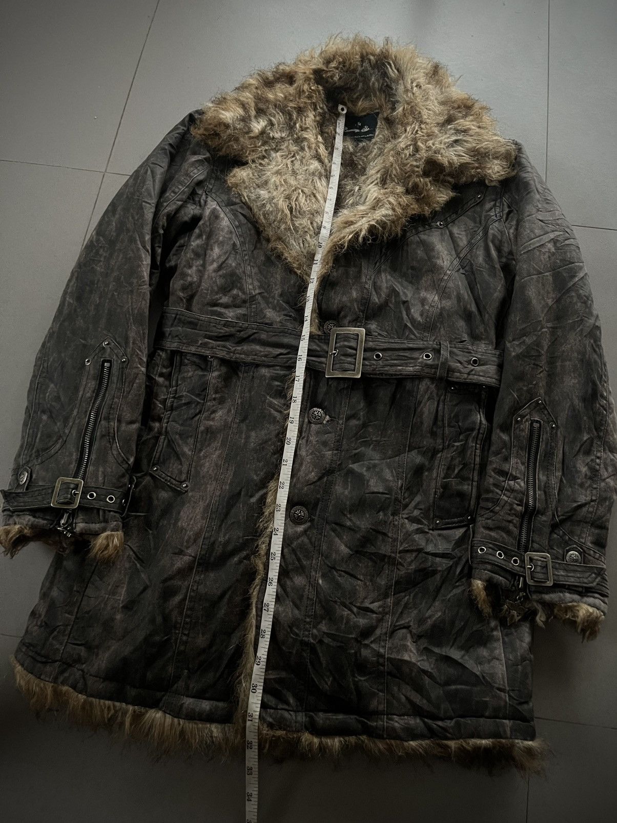 5351 POUR LES HOMMES ARCHIVE JAPANESE BERNINGS SHO FUR BONDAGE VKEI PUNK JACKET Size US M / EU 48-50 / 2 - 11 Thumbnail