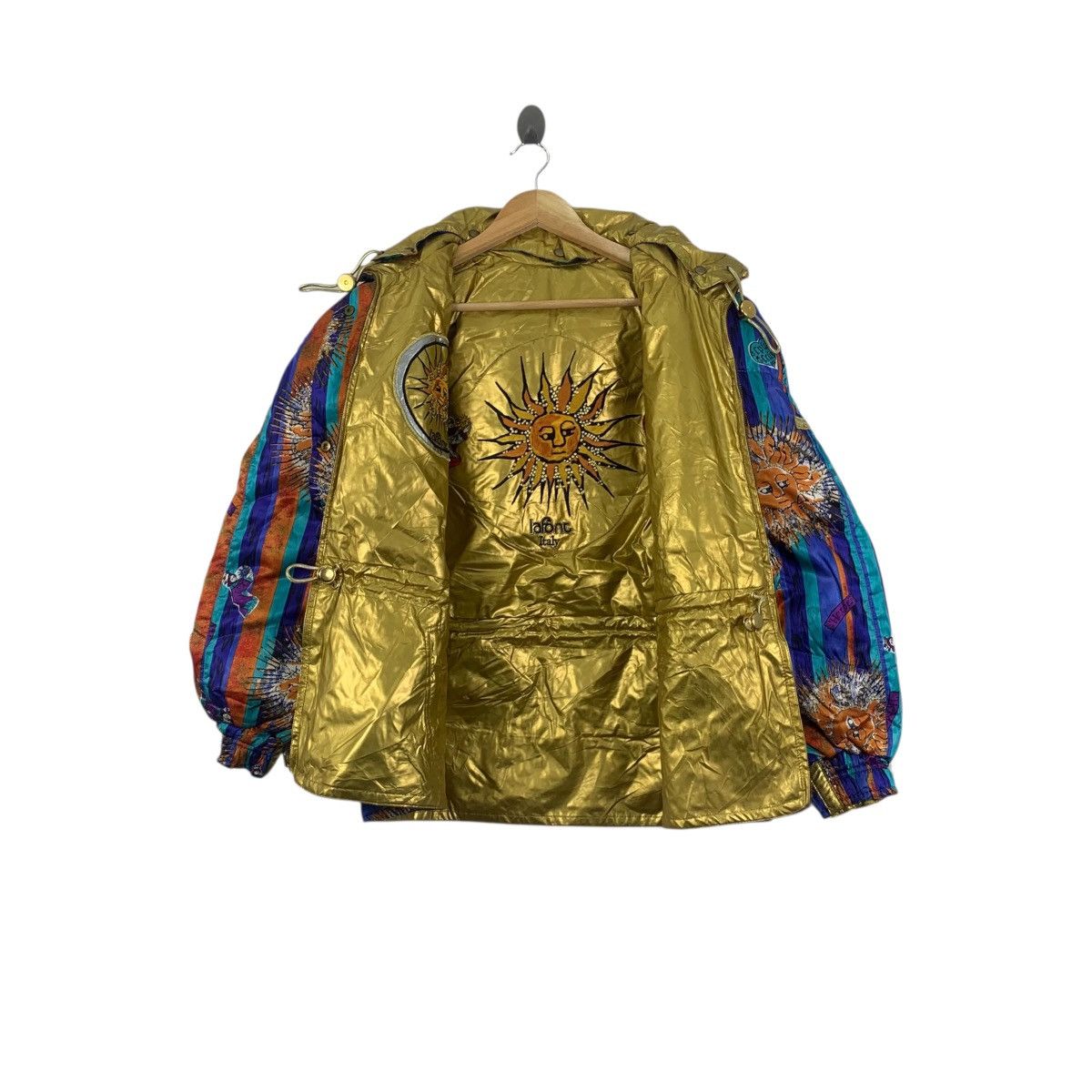 Vintage Vintage LAFONT ITALY SUNFLOWER Reversible Jacket Ski Size XXL / US 16-18 / IT 52-54 - 6 Thumbnail