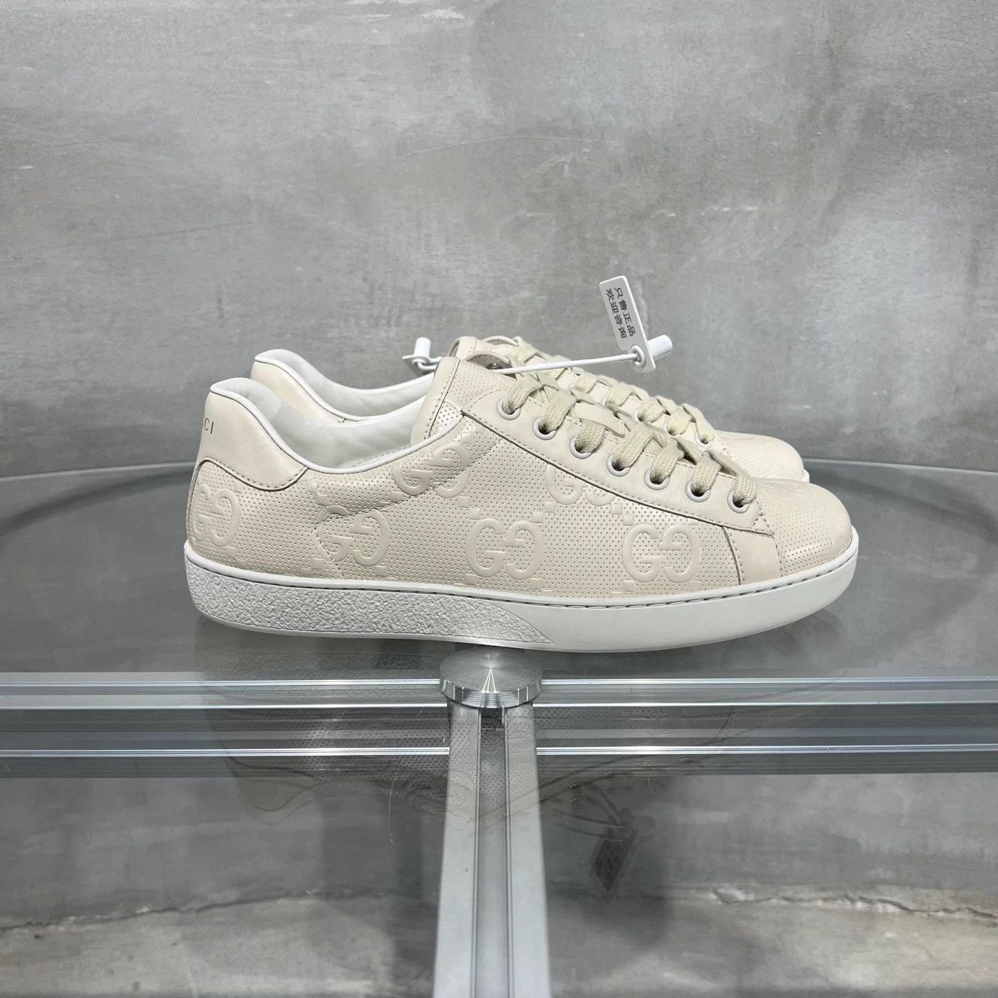 Gucci Gucci Ace GG Monogram White Sneakers UK6/40 BNIB Size US 7 / EU 40 - 4 Thumbnail