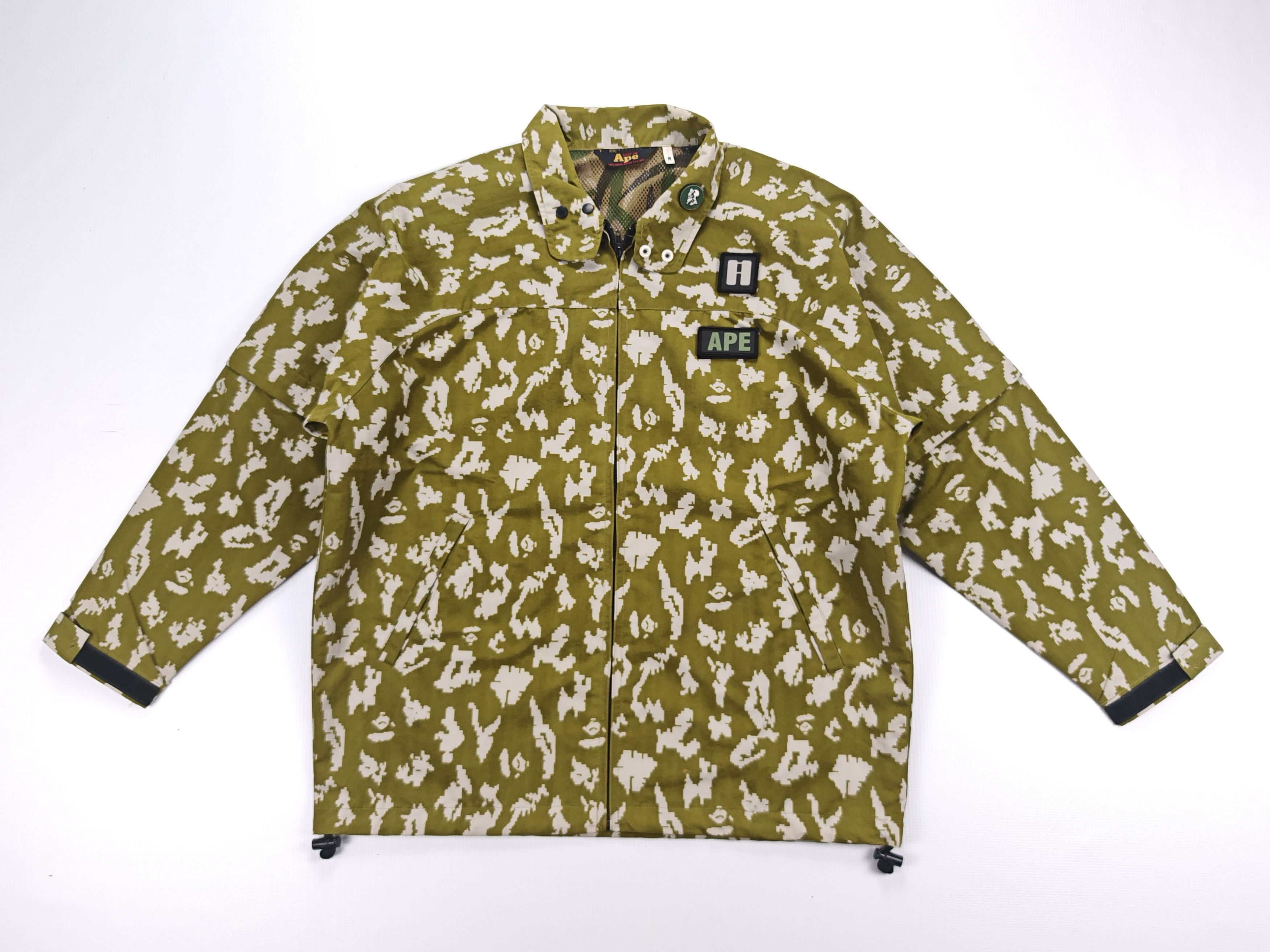DAIWA × A BATHING APE fishing jacket M Bape Bape x Daiwa 