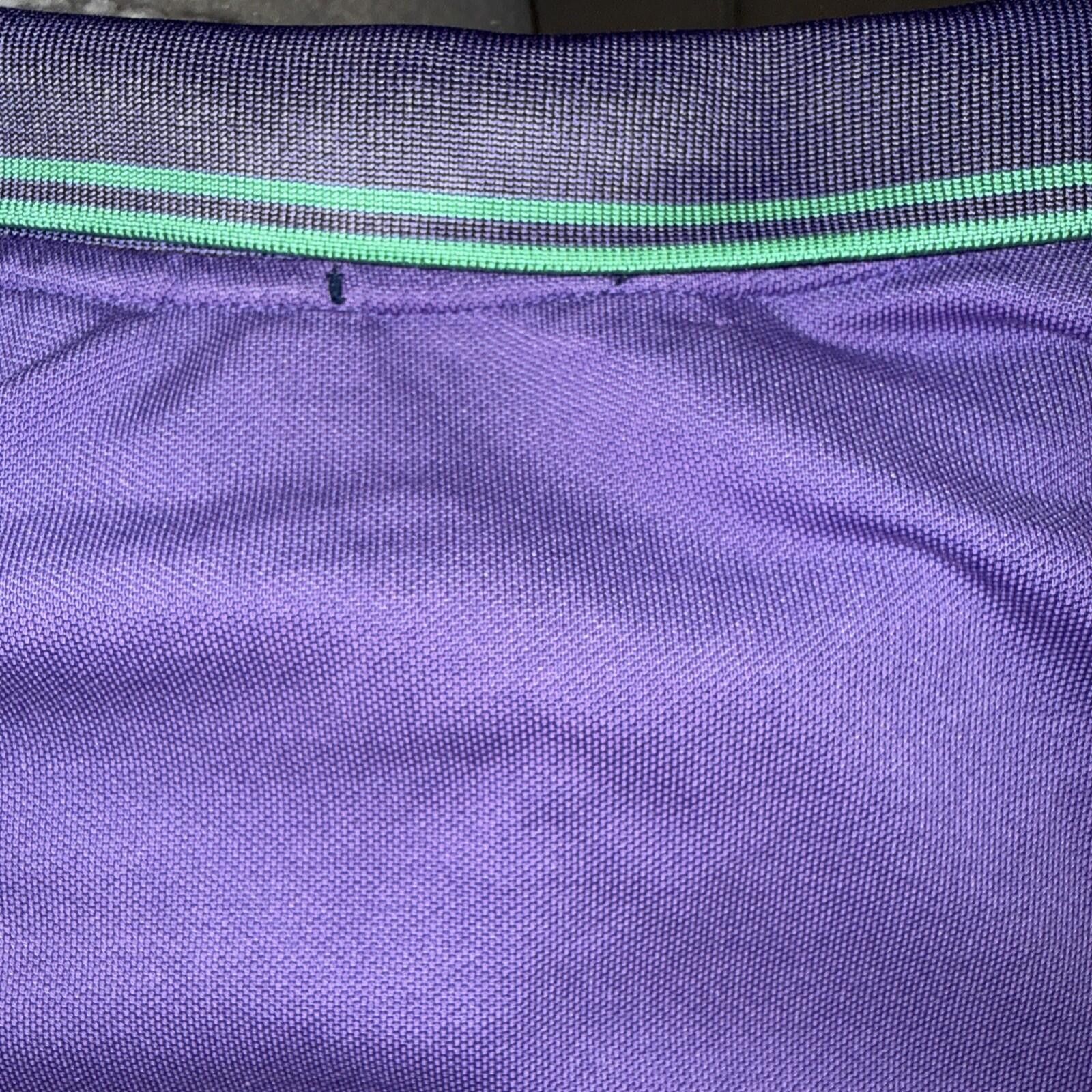 Other Vtg Polo Golf Shirt Big Pony Purple Green Mens Pima Pro Fit Size US L / EU 52-54 / 3 - 9 Thumbnail