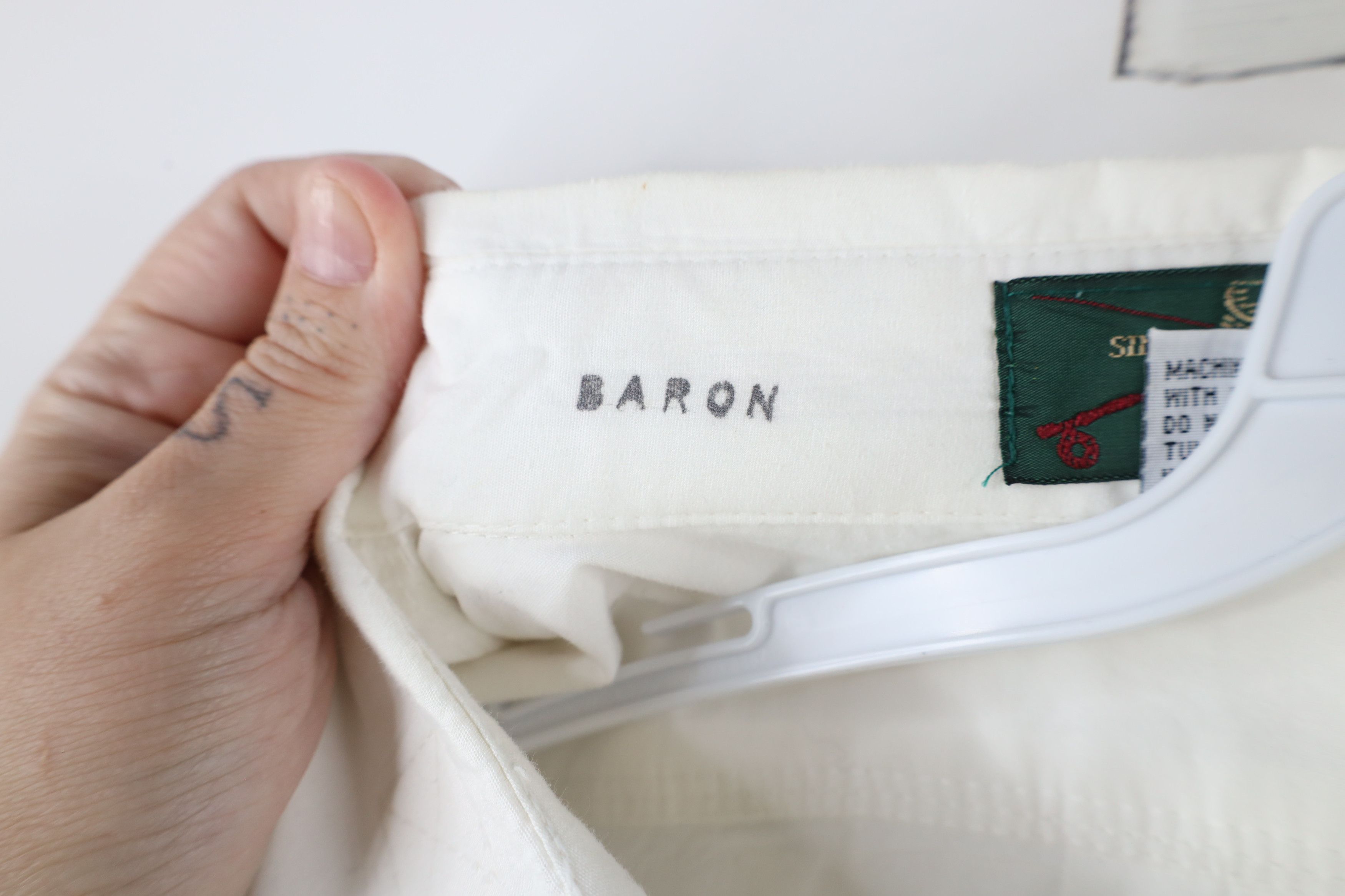 Orvis × Vintage Vintage 90s Orvis Safari Bush Collared Button Shirt White Size US XXL / EU 58 / 5 - 16 Thumbnail