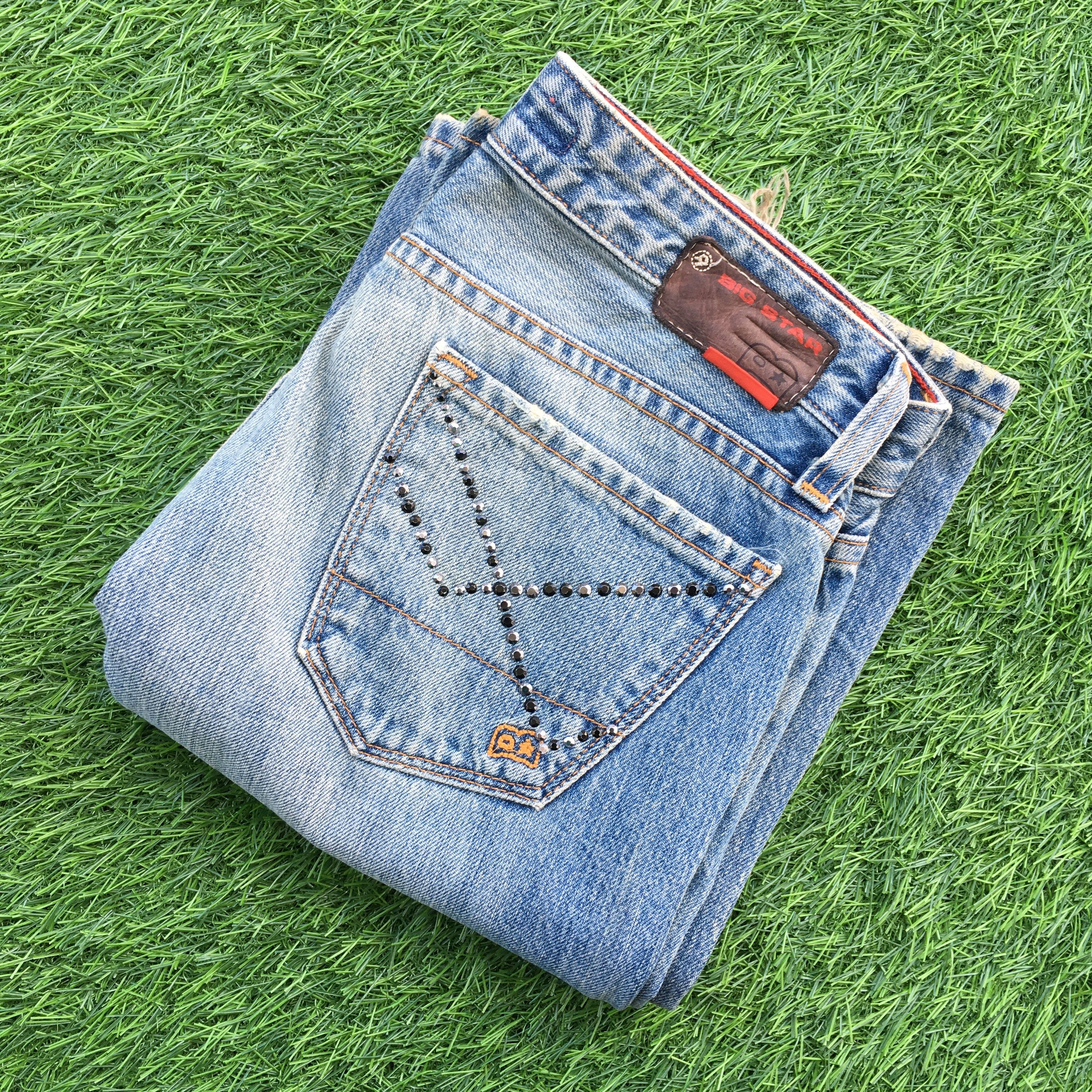Big Star × Japanese Brand × Jean Big Star Bootcut Jeans D-1003 Size 26" / US 2 / IT 38 - 8 Thumbnail