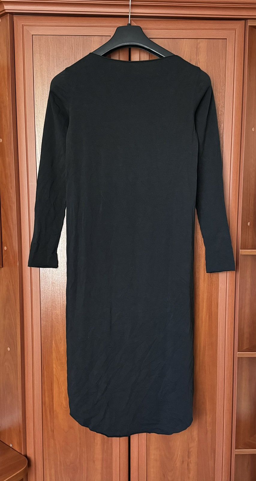 Vintage Provocation M black long dress tunic long sleeve avantgarde Size M / US 6-8 / IT 42-44 - 15 Thumbnail