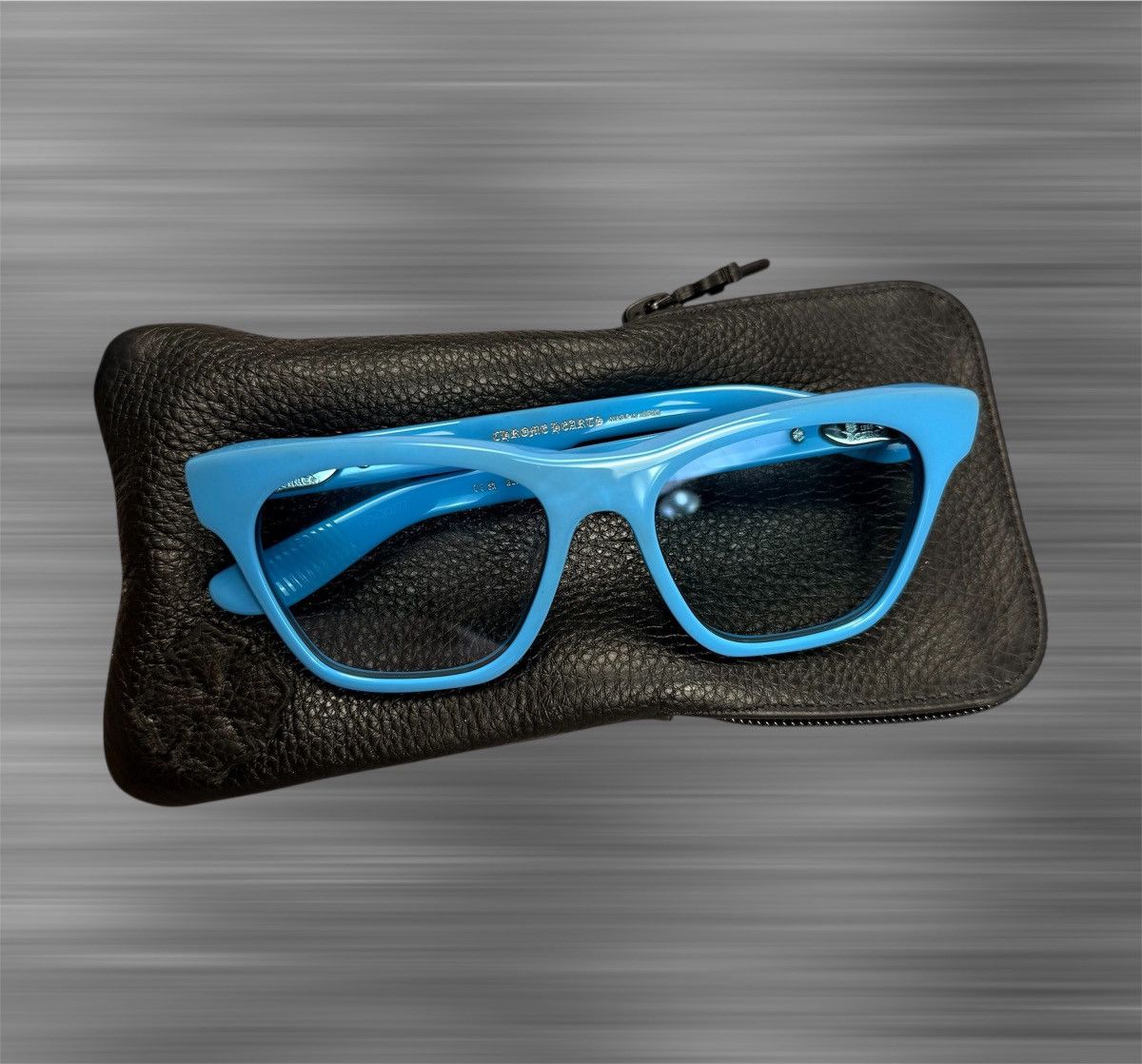 Chrome Hearts Chrome Hearts Clittearti ‘Baby Blue’ Sunglasses Size ONE SIZE - 4 Thumbnail
