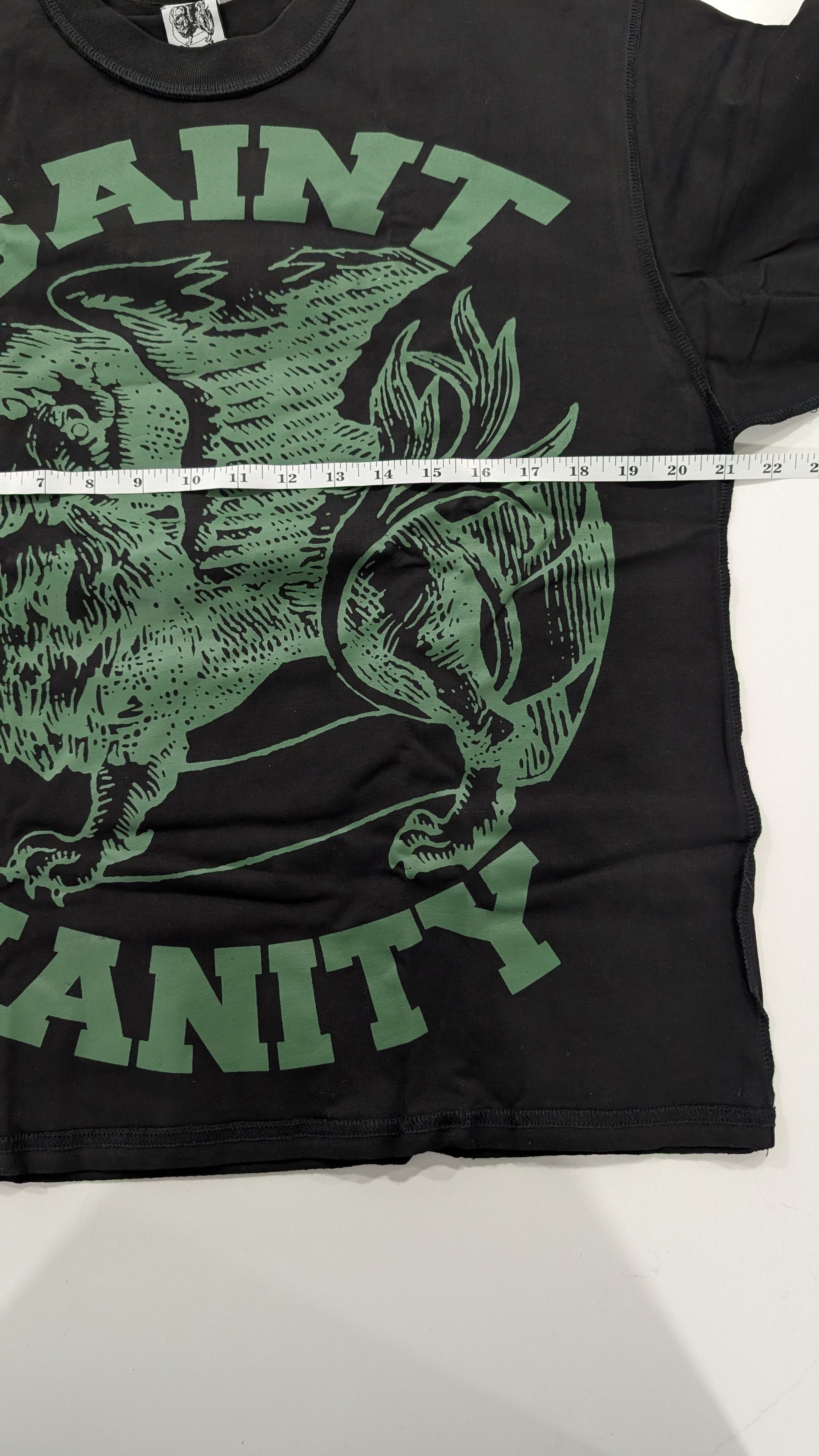 Saint Vanity Saint Vanity Griffin Logo T-Shirt Black Size S Size US S / EU 44-46 / 1 - 8 Thumbnail