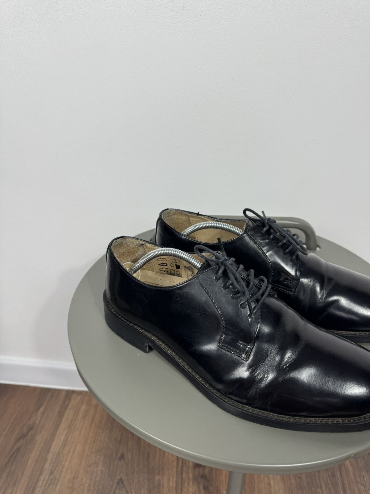 Other Vintage Black Leather Derby Shoes Men’s US 8 Classic Minimal Size US 8 / EU 41 - 2 Thumbnail