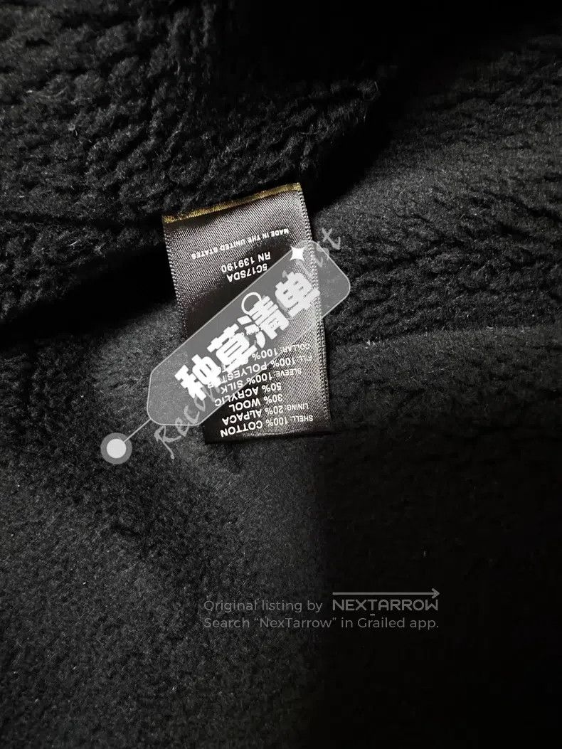 Fear of God Fear of God Black heavy lambswool denim jacket Size US M / EU 48-50 / 2 - 8 Thumbnail