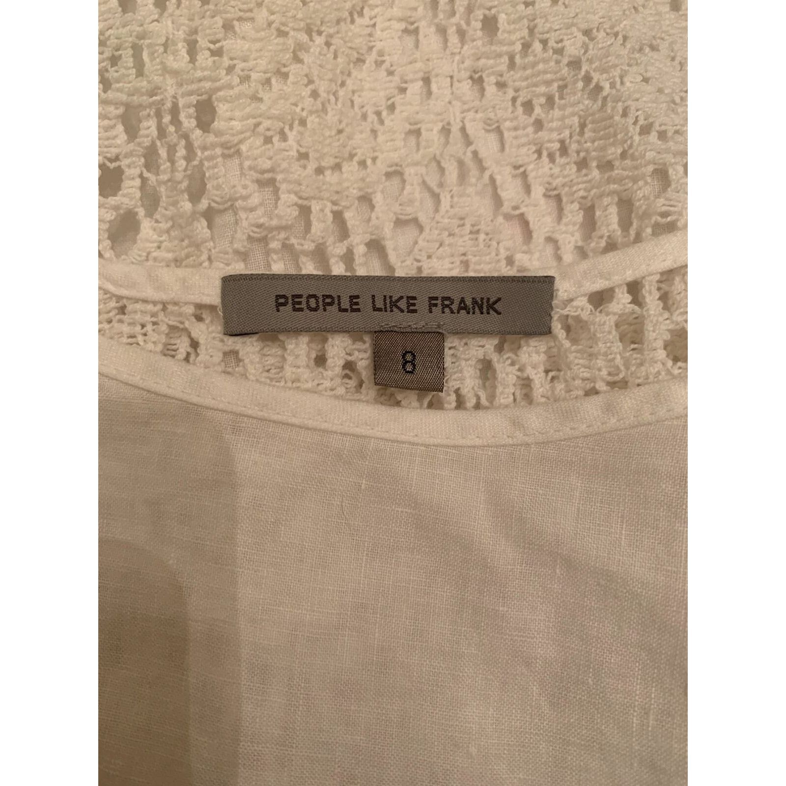 Anthropologie People Like Frank cream long sleeves boho tunic top size 8 Size M / US 6-8 / IT 42-44 - 3 Thumbnail