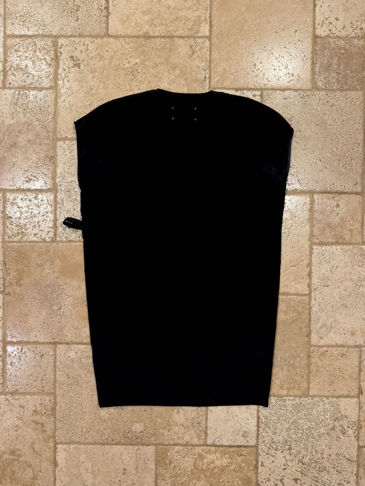 Maison Margiela Maison Martin Margiela 2011 Black Sleeveless Belted Dress Size M / US 6-8 / IT 42-44 - 16 Thumbnail