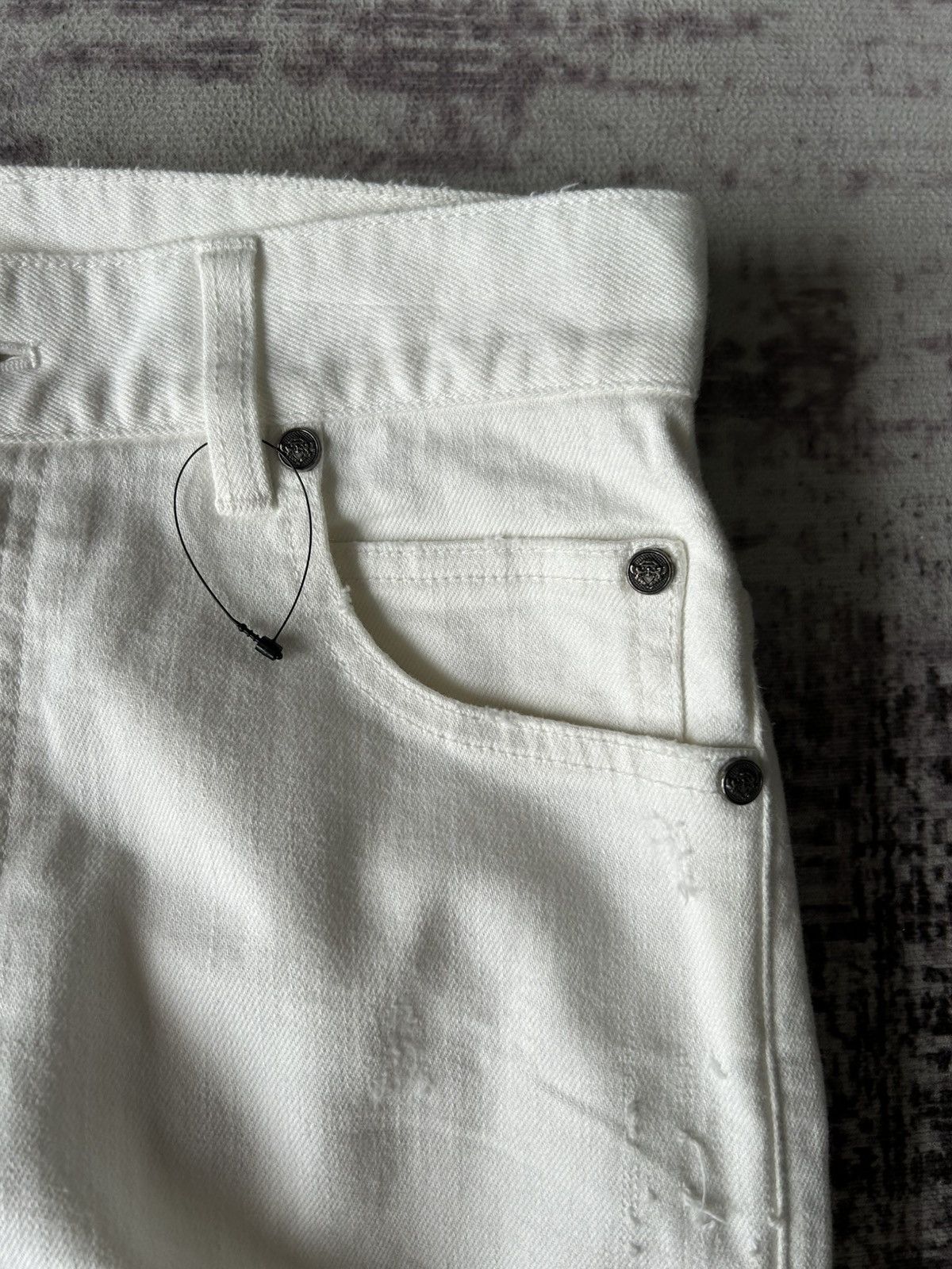 Balmain Balmain Slim Paris Distressed Jeans Size US 28 / EU 44 - 9 Thumbnail