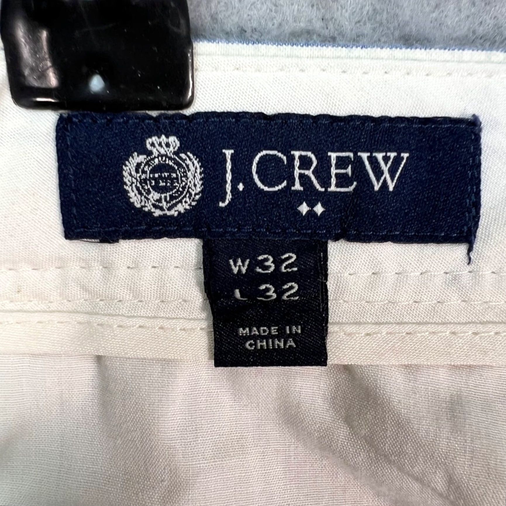 J.Crew J. Crew Bedford Mens Size 32 Striped Chino Pants 100% Cotton Casual Business Blue Cotton Flat Front Pockets 28 Inseam Jeans, Pants, or Chinos? Size US 32 / EU 48 - 3 Thumbnail
