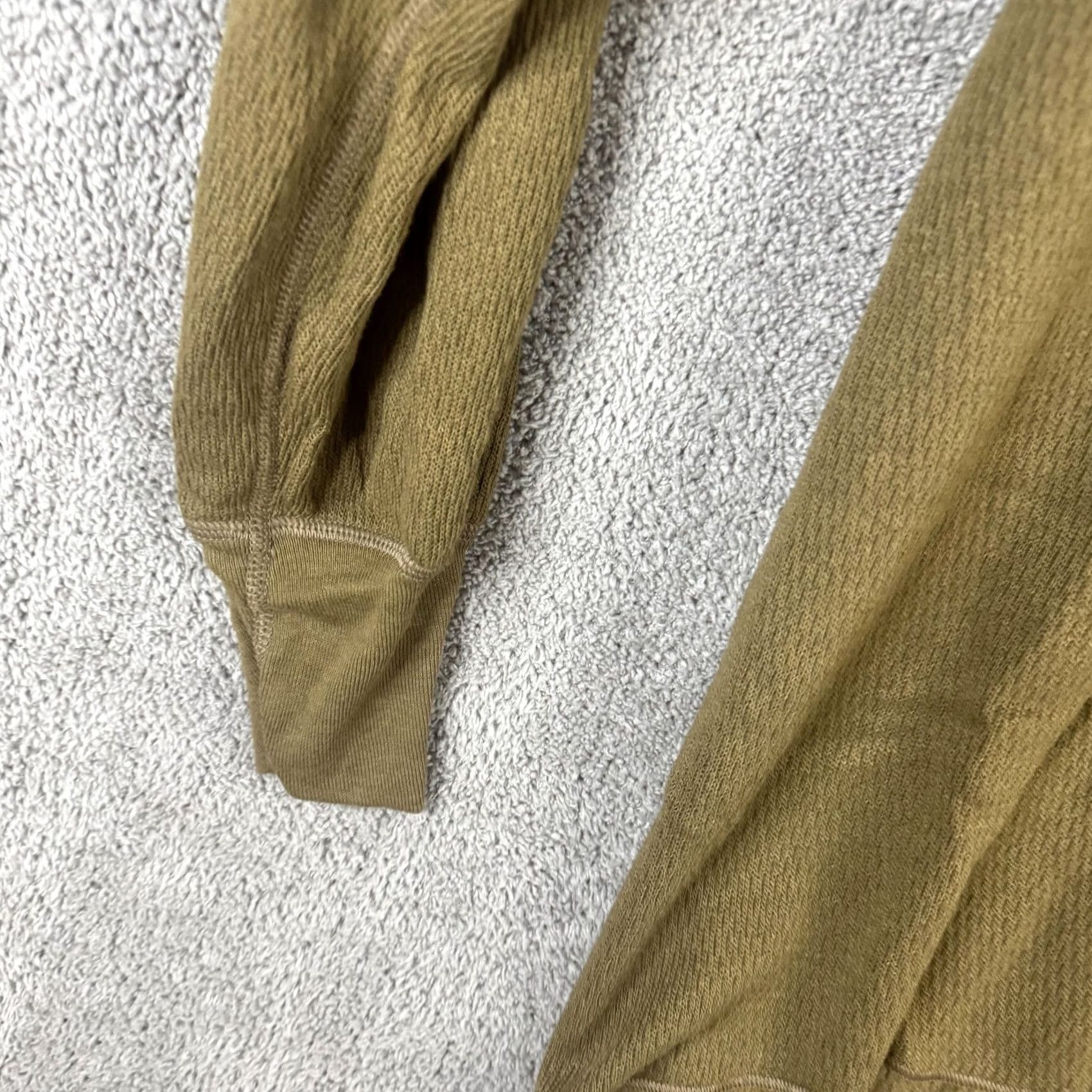 Vintage Morgan Arctex Shirt Mens XL Brown Thermal Waffle Knit Base Layer Long Johns Underwear Size US XL / EU 56 / 4 - 2 Thumbnail