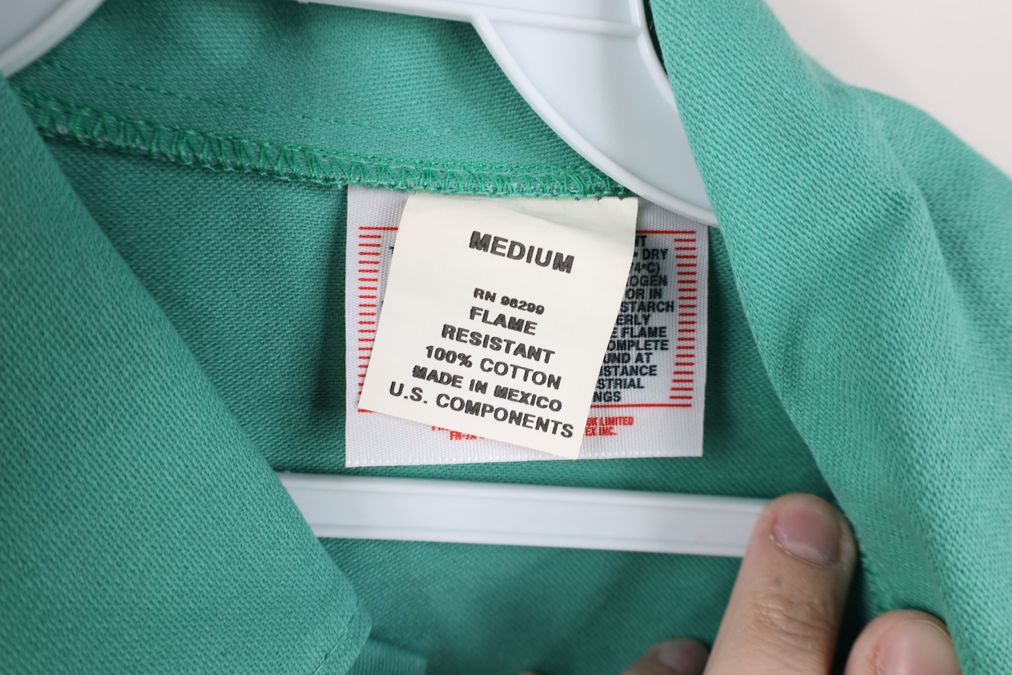 Vintage Deadstock Vintage 90s Y2K Resistant Shirt Jacket Jac Shirt Size US M / EU 48-50 / 2 - 8 Thumbnail