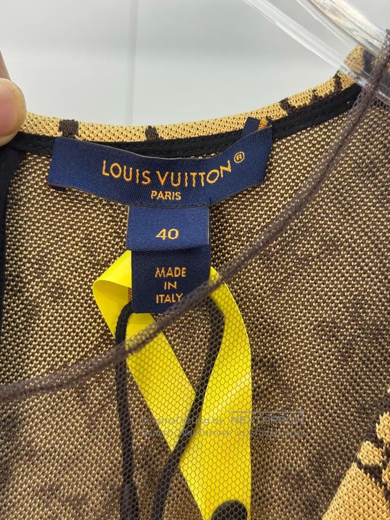 Louis Vuitton Louis Vuitton Presbytage plunging dress Size S / US 4 / IT 40 - 5 Thumbnail