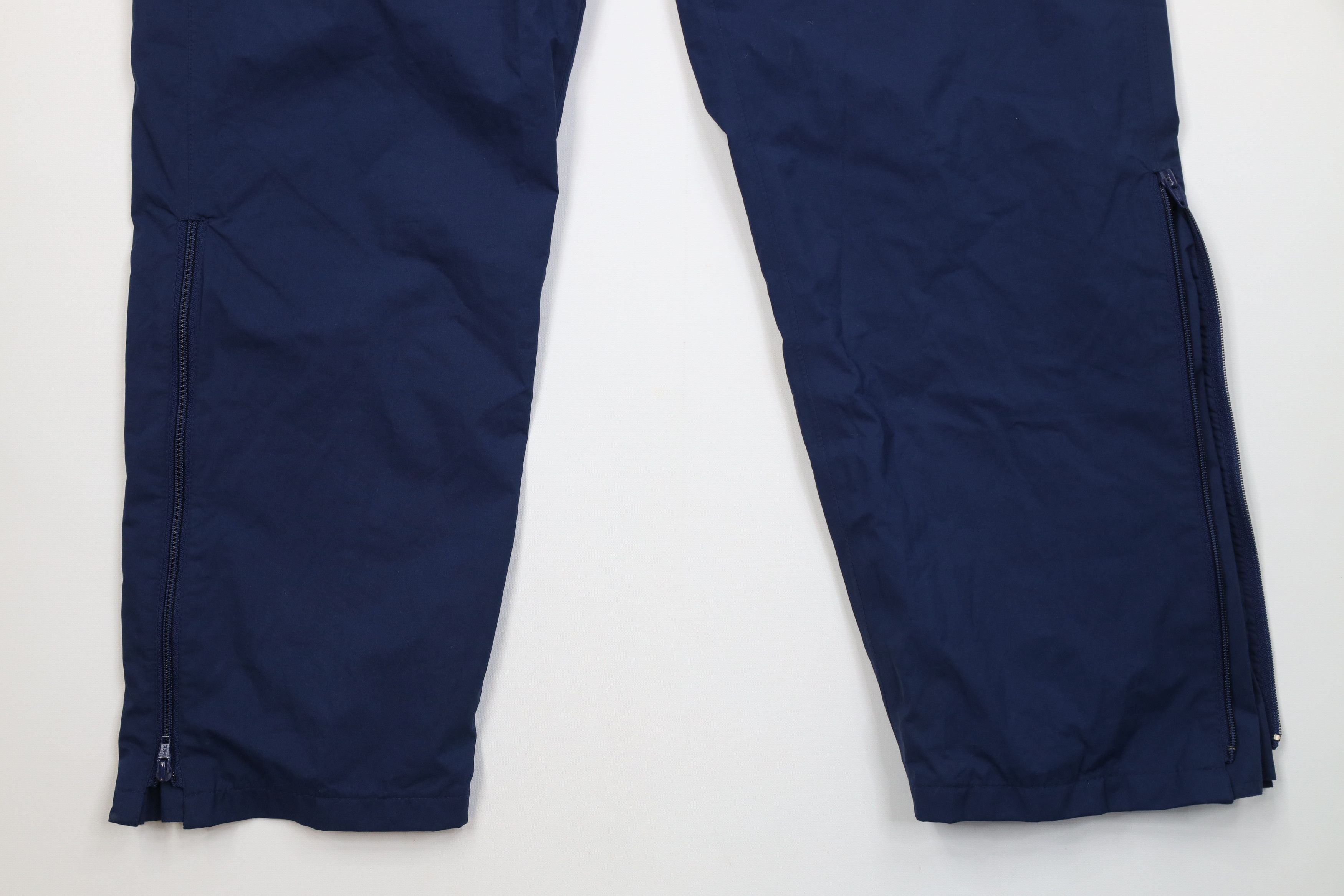 Eddie Bauer Vintage 80s Eddie Bauer Waterproof Rain Pants Navy Blue Size US 34 / EU 50 - 4 Thumbnail