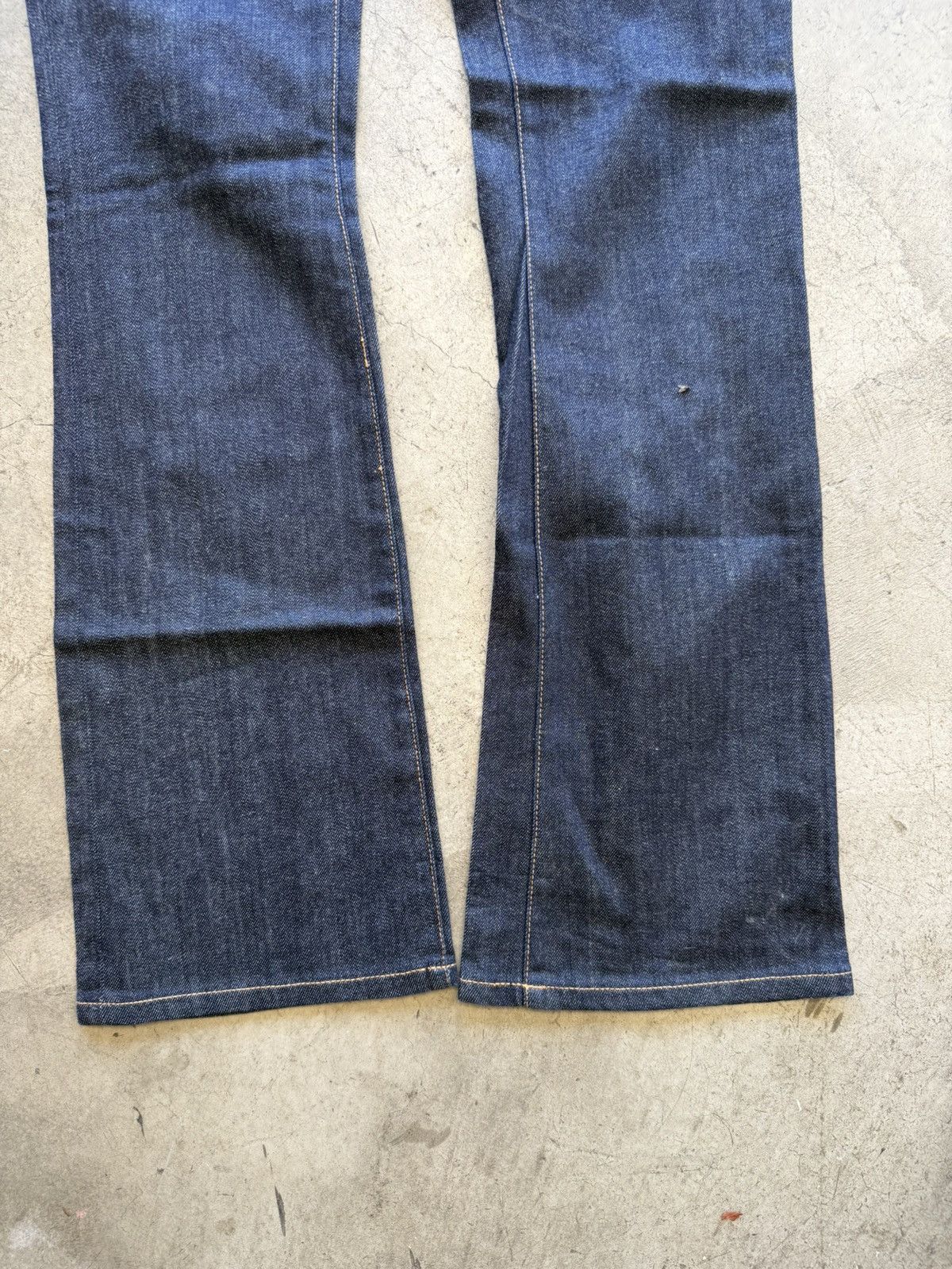 Ed Hardy Women’s Ed hardy vintage Y2K 00s denim spell out 28 Size 28" / US 6 / IT 42 - 3 Thumbnail